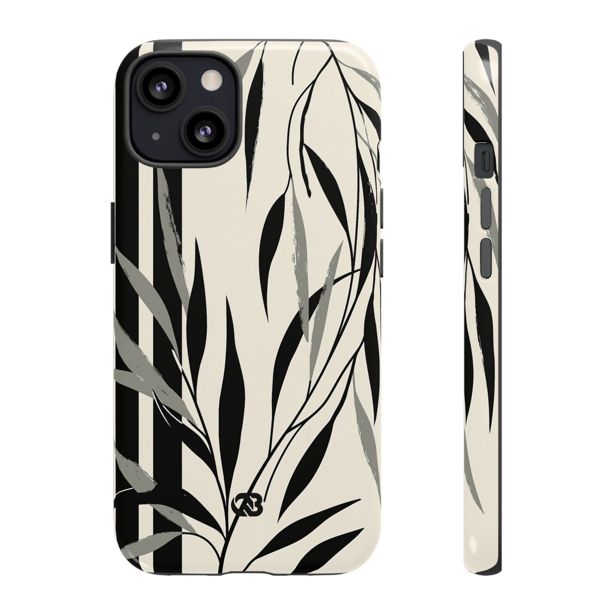 Linear Willow Study · Tough Phone Case for iPhone · Beige