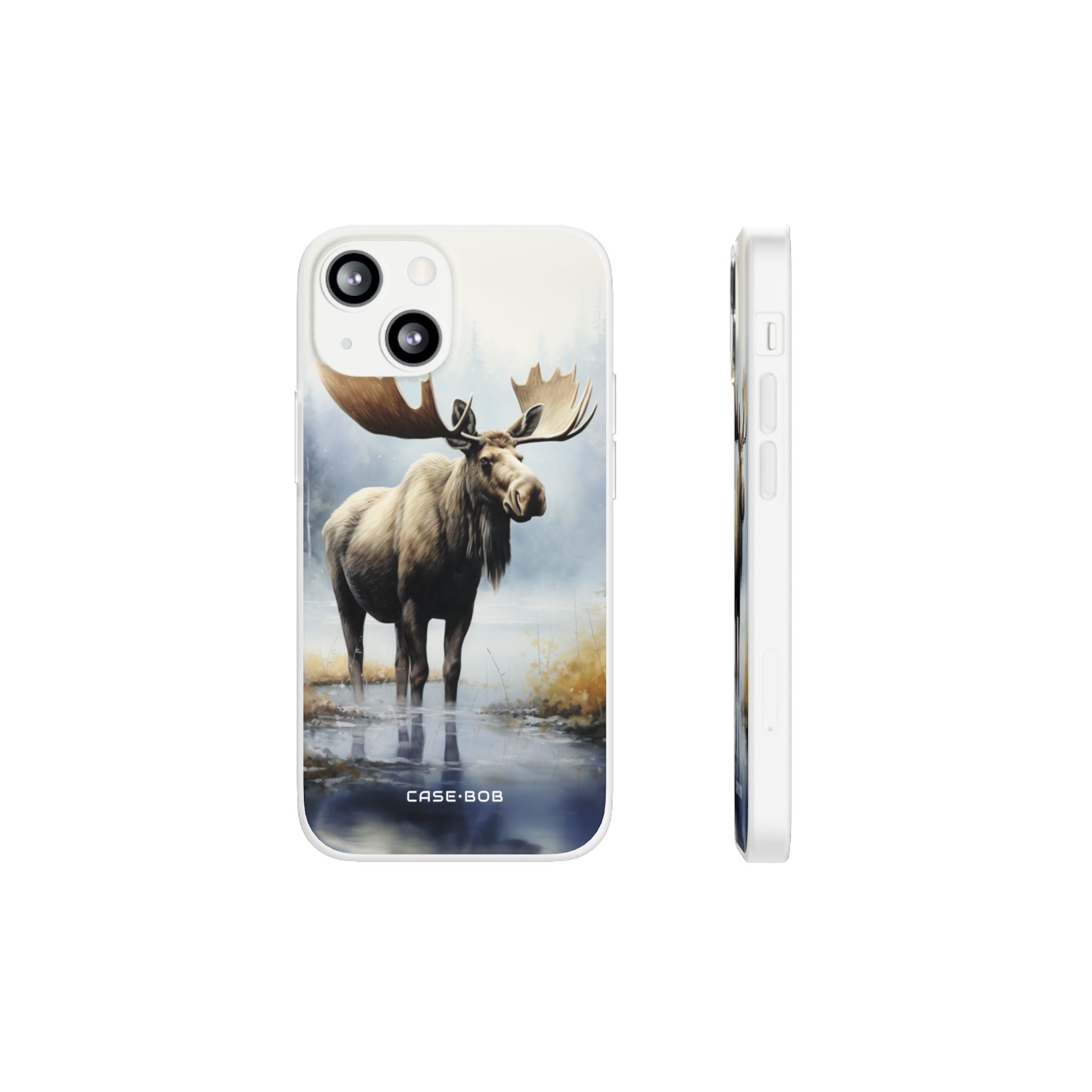 Moose Reflection iPhone 13 mini Case - Soft