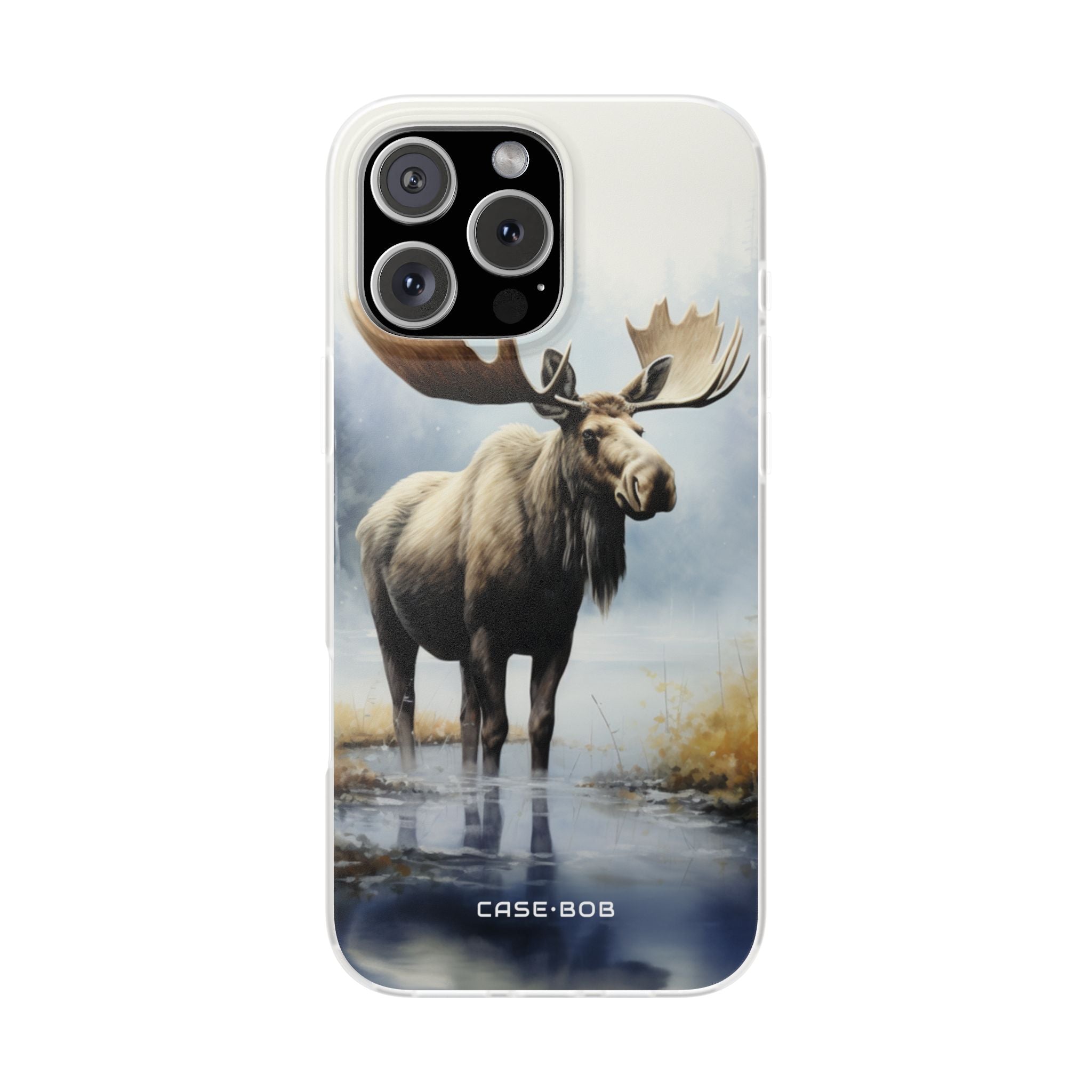 Moose Reflection iPhone 16 Pro Max Case - Soft