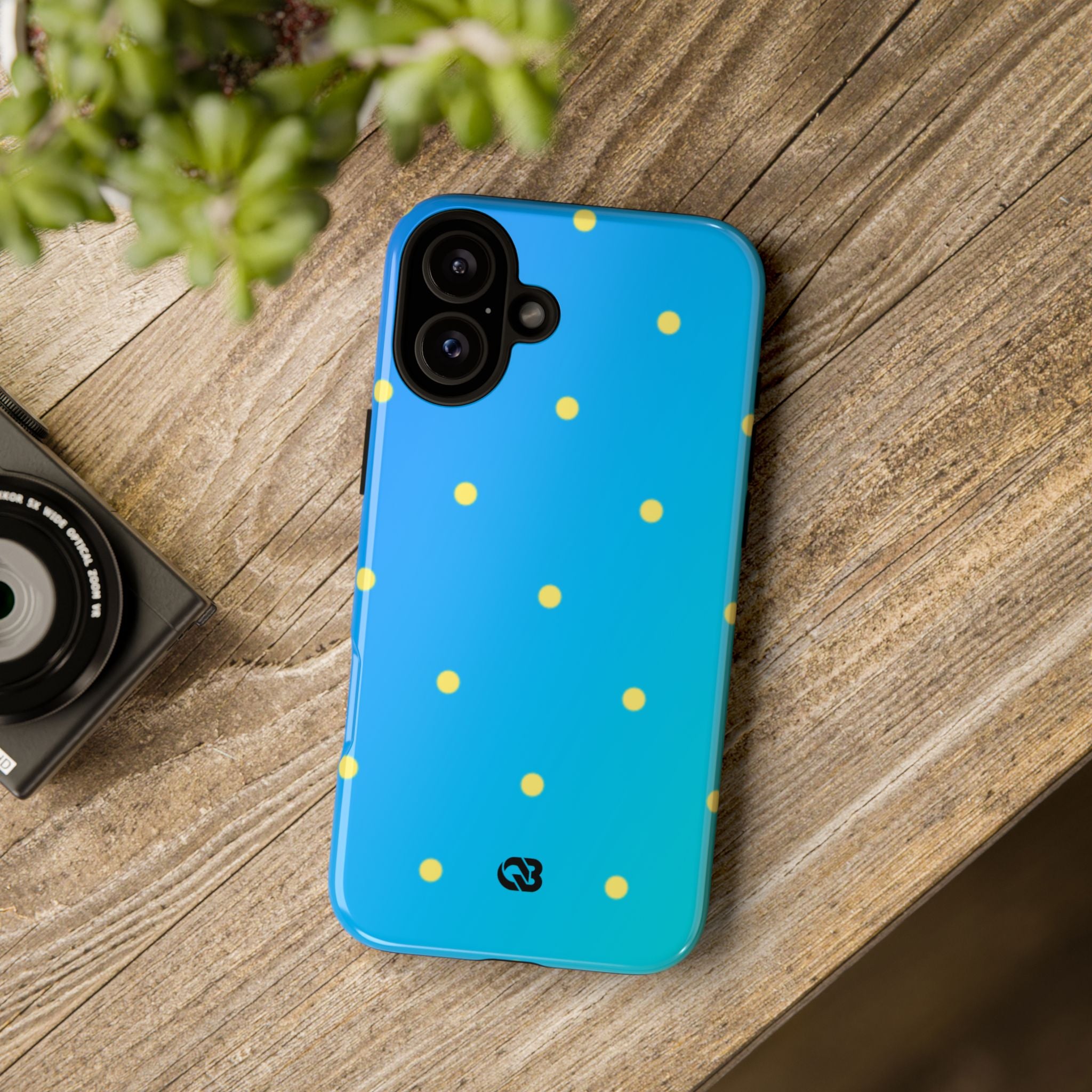 Cyan Sun Dots · Tough