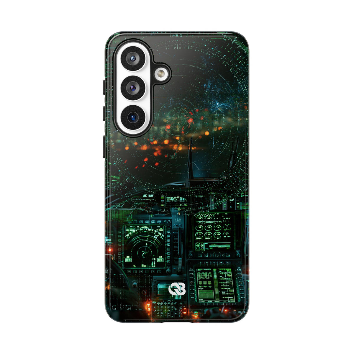 Tactical Avionics HUD · Tough Phone Case for Samsung · Green