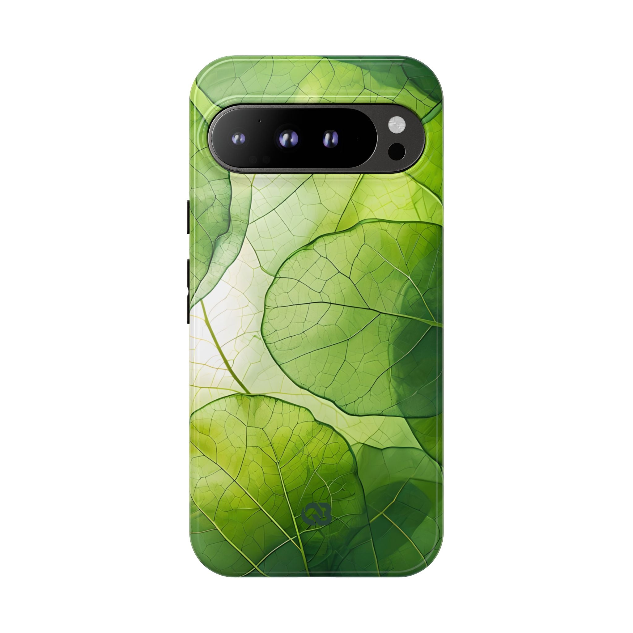 Emerald Leaf Veins · Tough Phone Case for Google Pixel