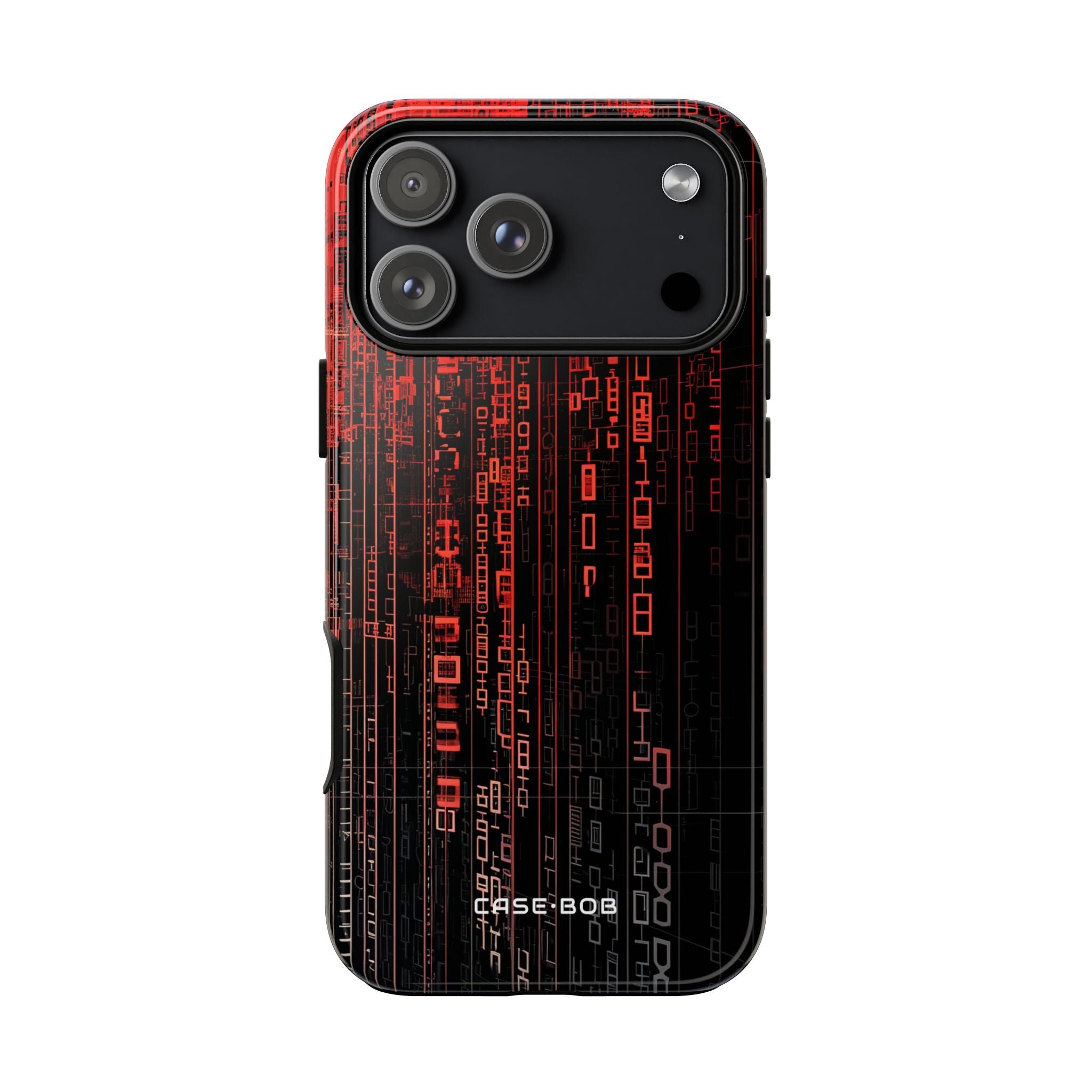 Crimson Glyphs iPhone 17 Pro Max Case - Tough - CASE•BOB