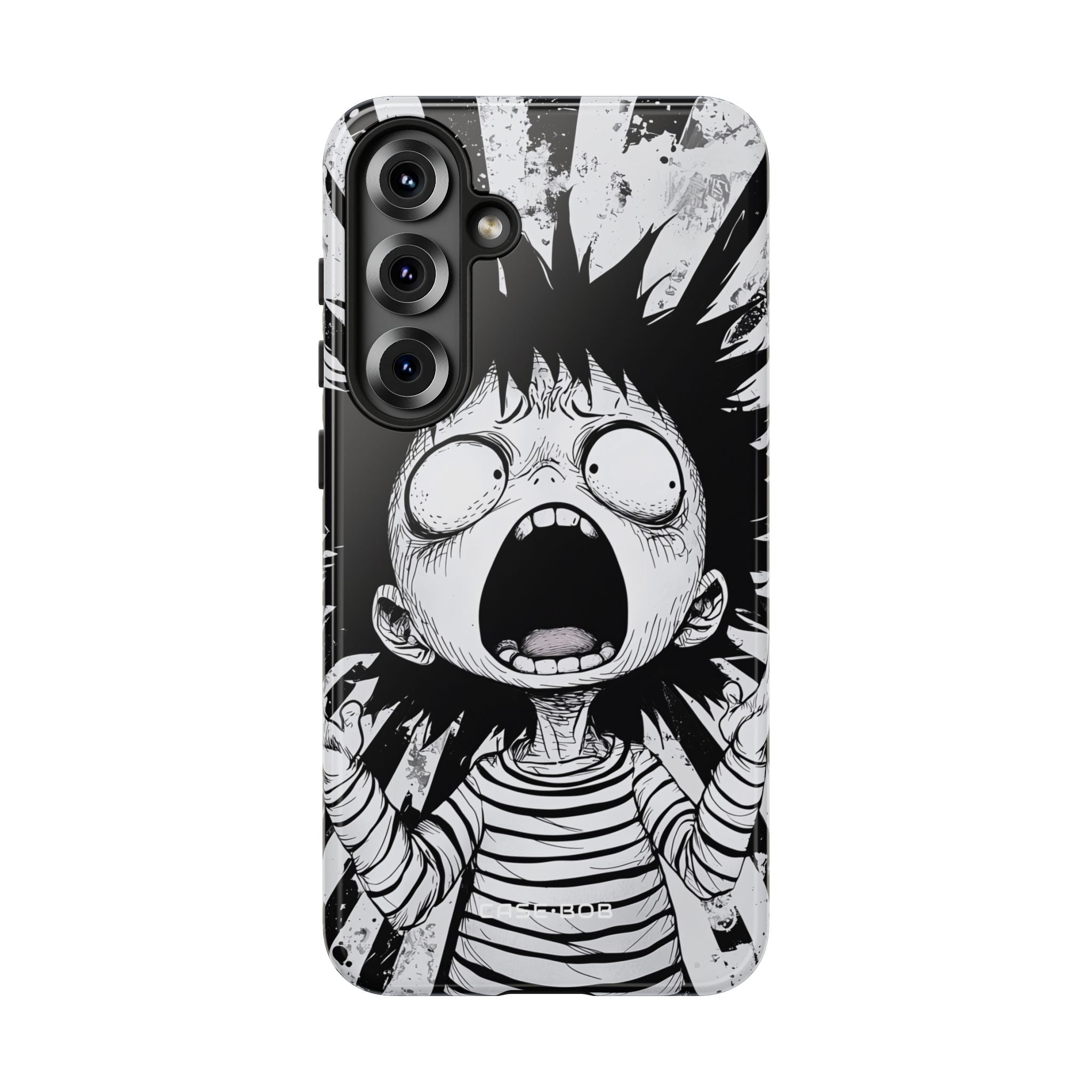 Screaming Stripes Samsung S25 Plus Case - Tough