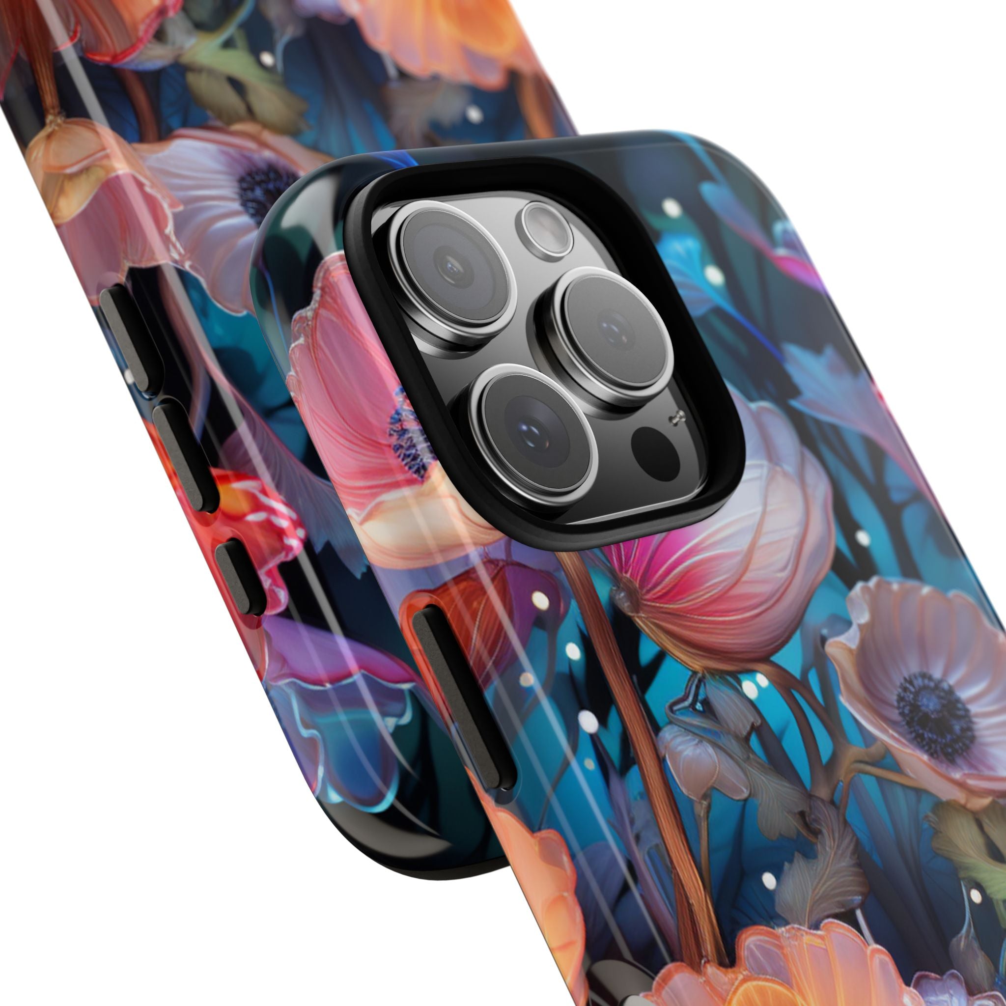 Luminous Poppy Glade · Tough Hoesje voor iPhone