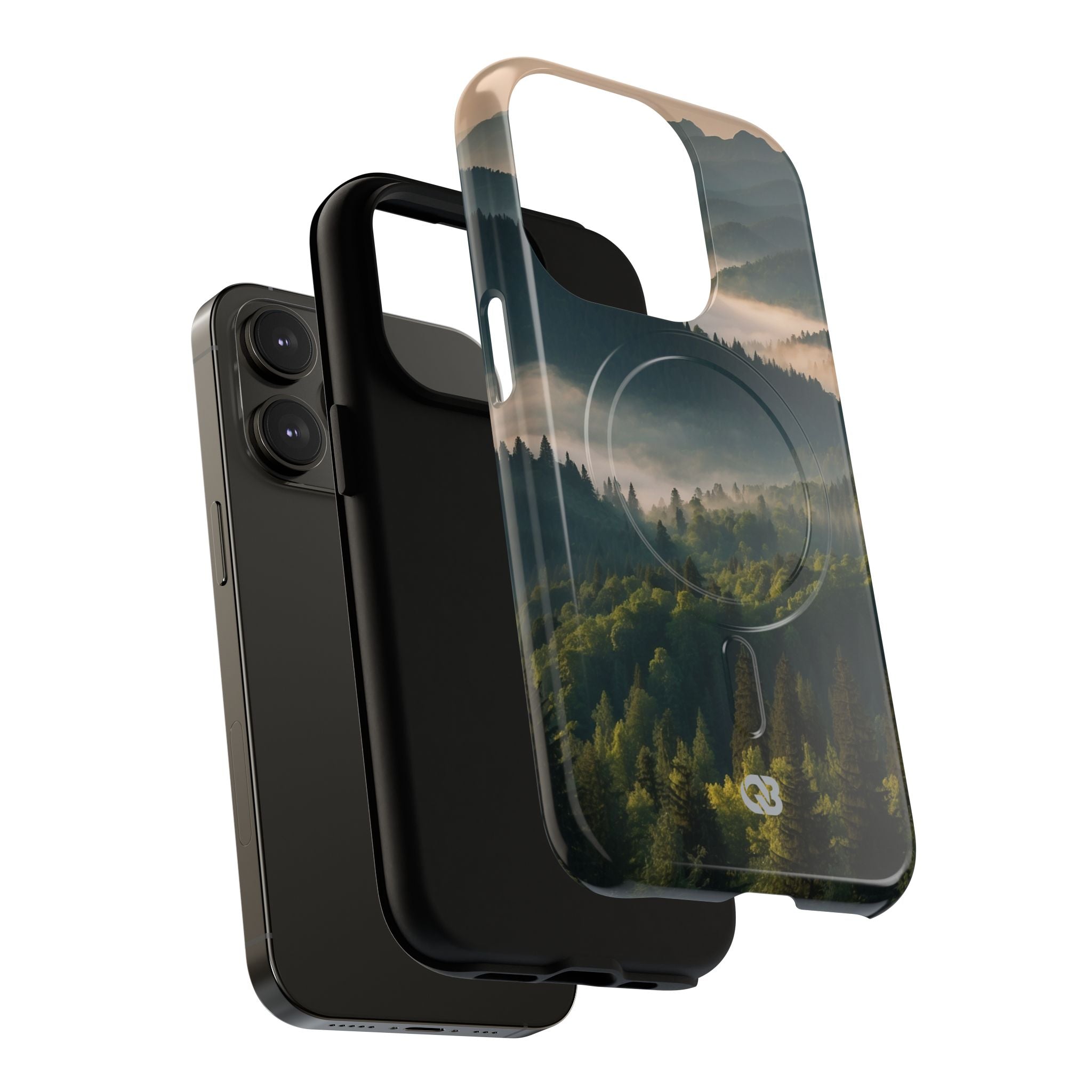 Foggy Mountain Ridge · Tough+ Hoesje voor iPhone · Magsafe