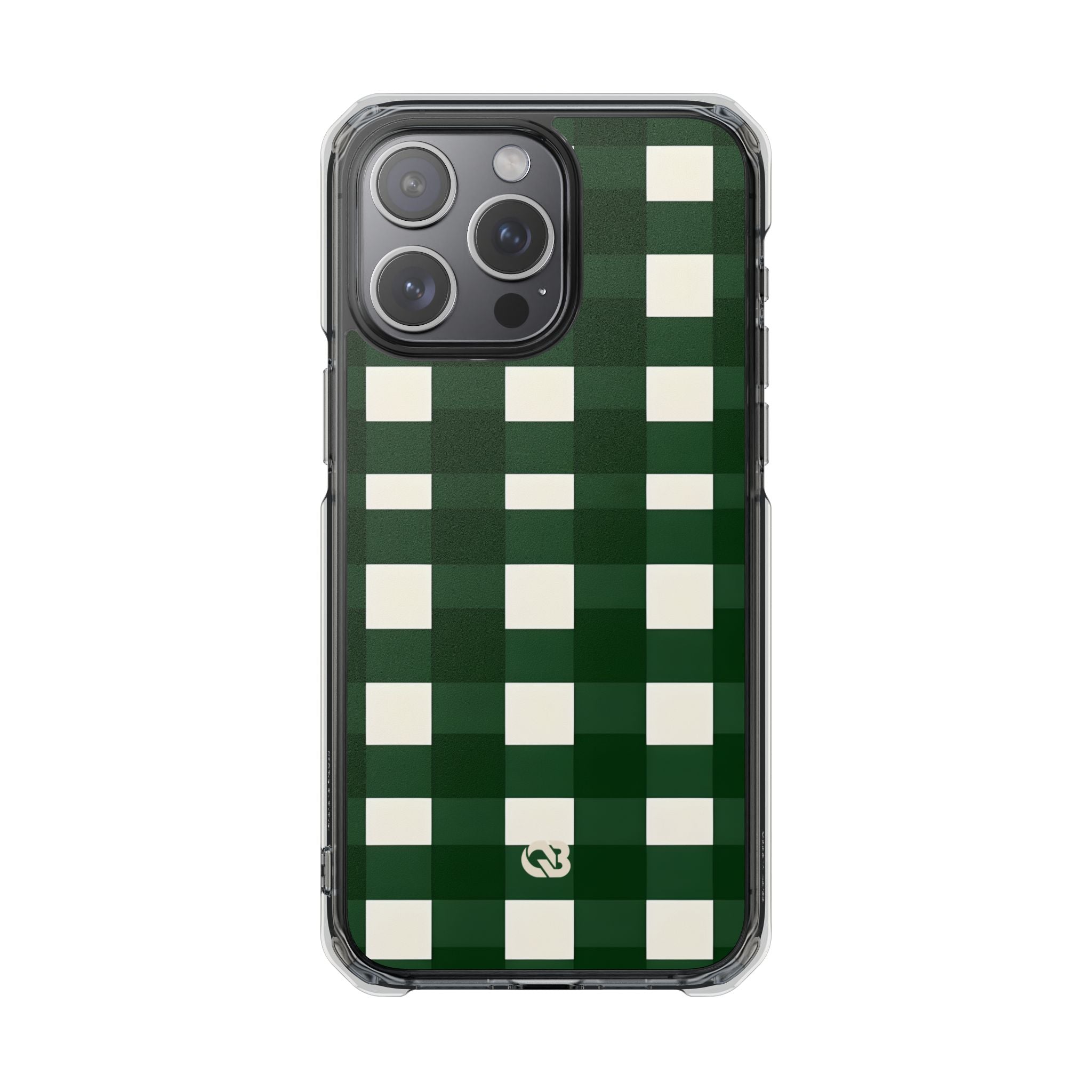 Hunter Green Rutig · Impact Mobilskal för iPhone · Magsafe