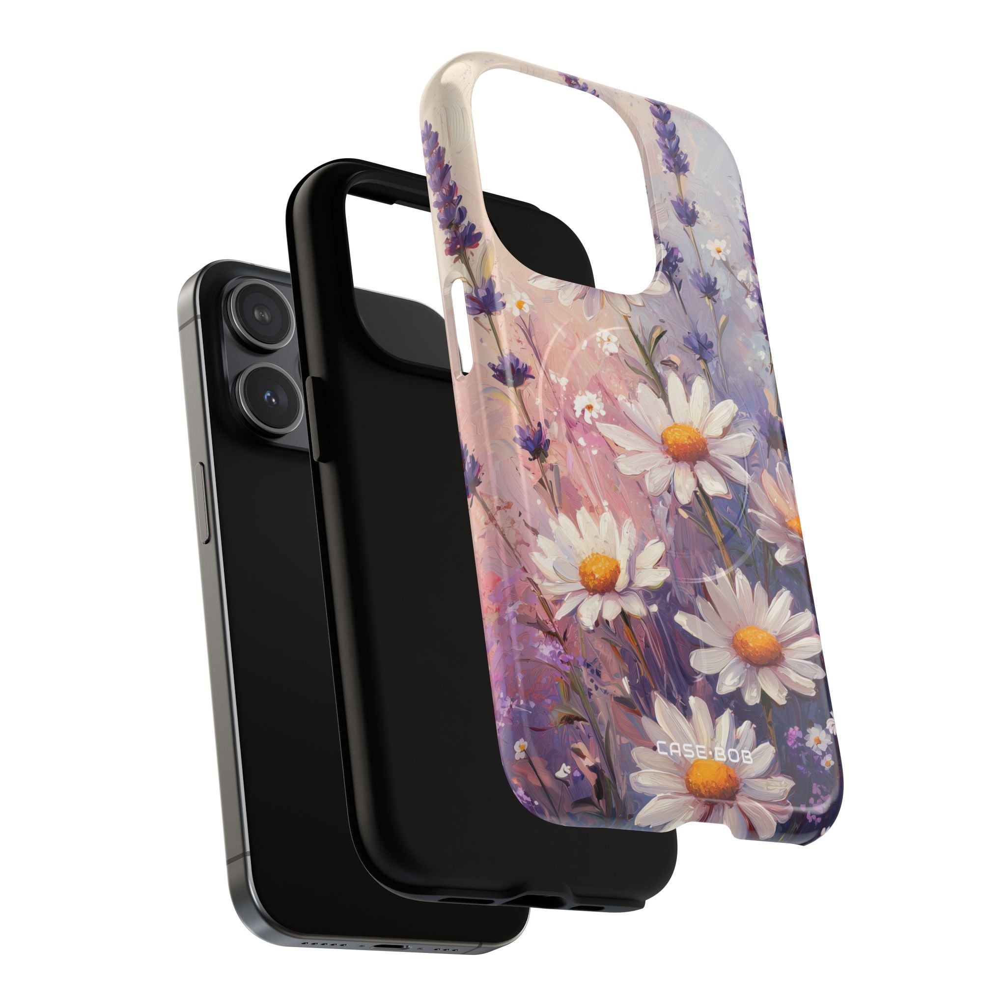 Daisy Lavender Bloom iPhone 15 Pro Case - Tough+