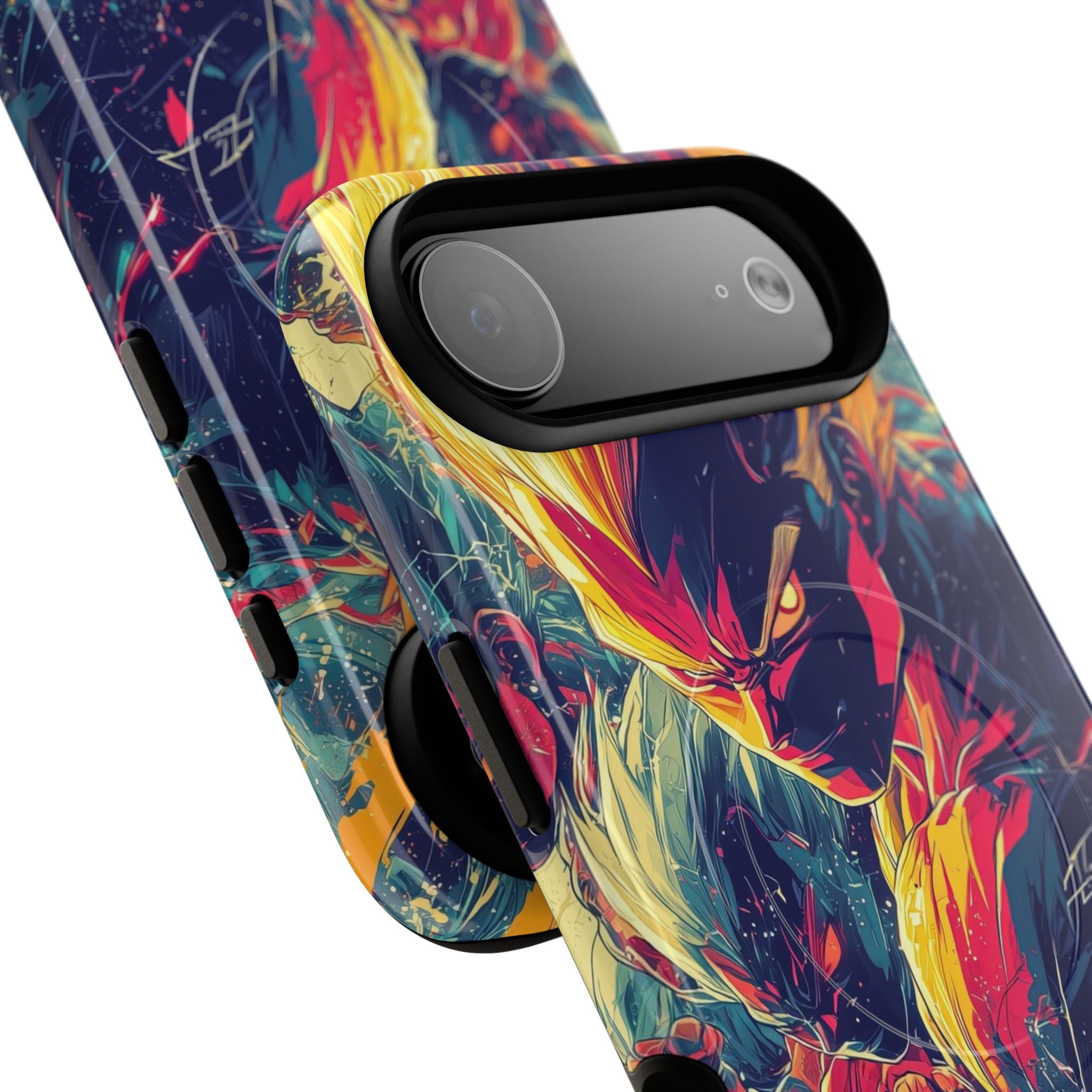 Yellow Fury iPhone 17 Air Case - Tough+ - CASE•BOB