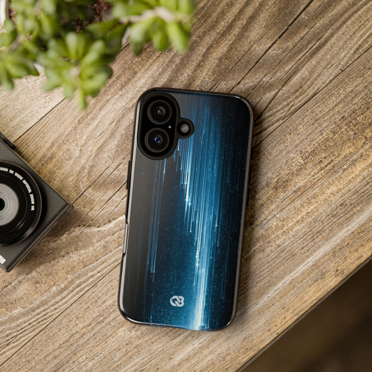 Nocturnal Cascade · Tough Phone Case for iPhone · Black