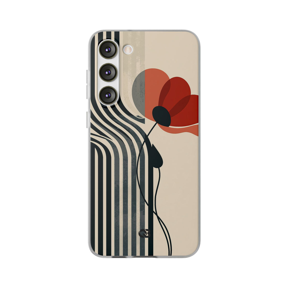 Modernist Poppy · Lite Phone Case for Samsung · Beige
