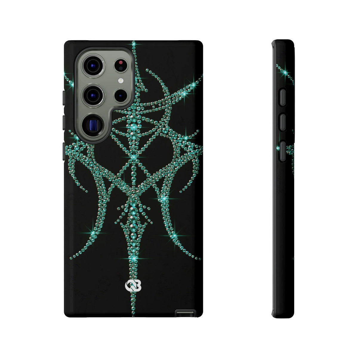 Teal Cyber Sigil · Tough Phone Case for Samsung · Teal