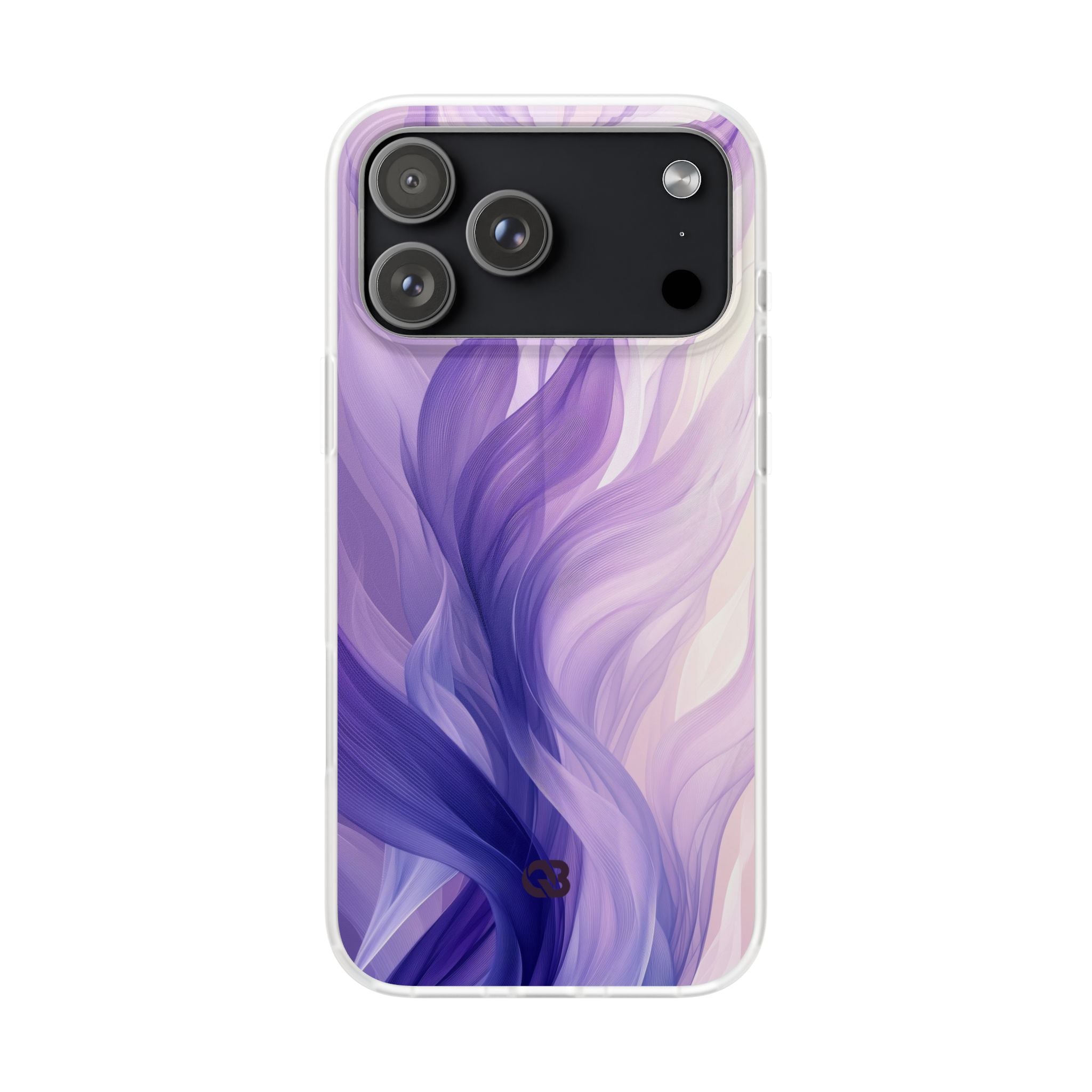 Amethyst Silk Waves · Soft Hoesje voor iPhone