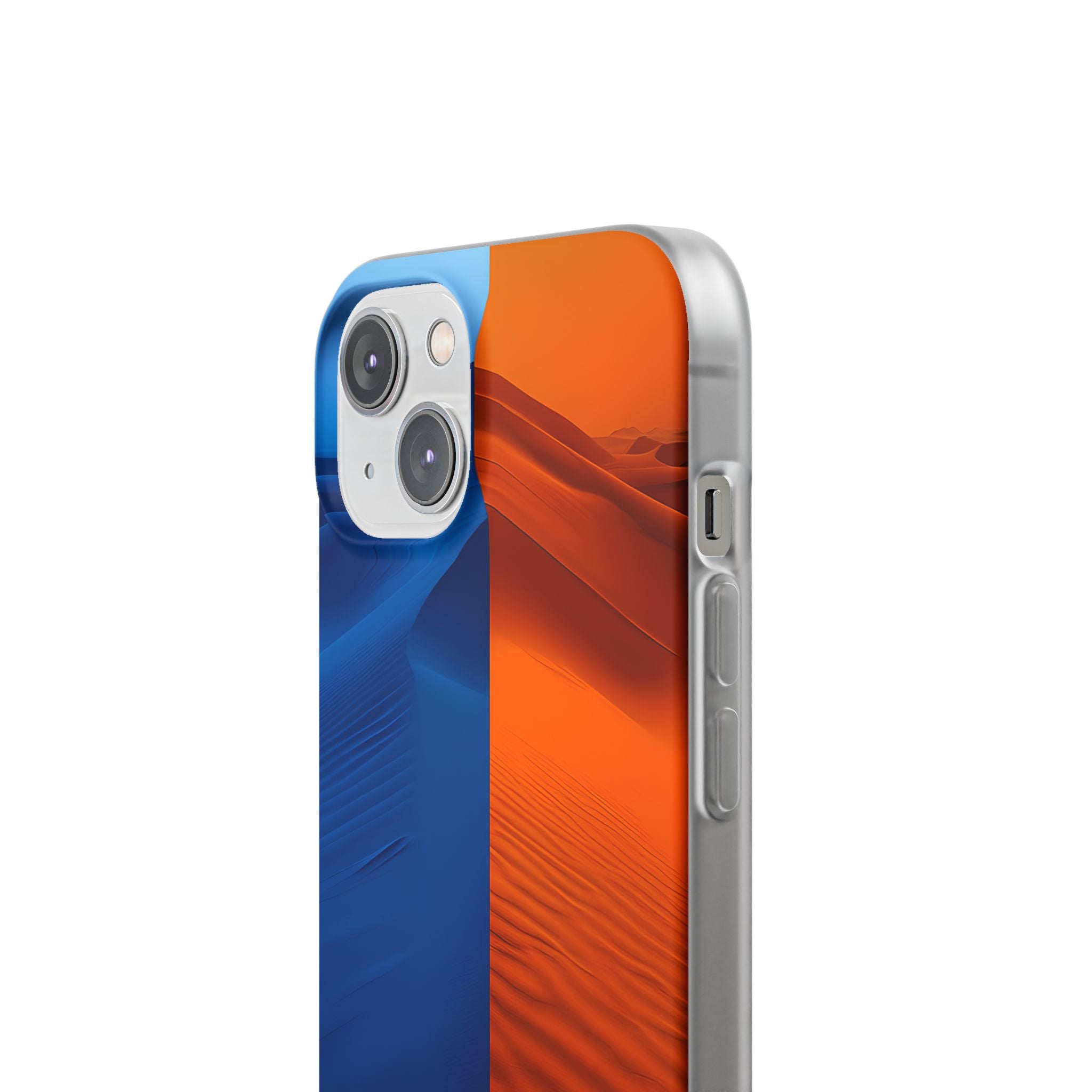 Split Dune Horizon · Soft Phone Case for iPhone