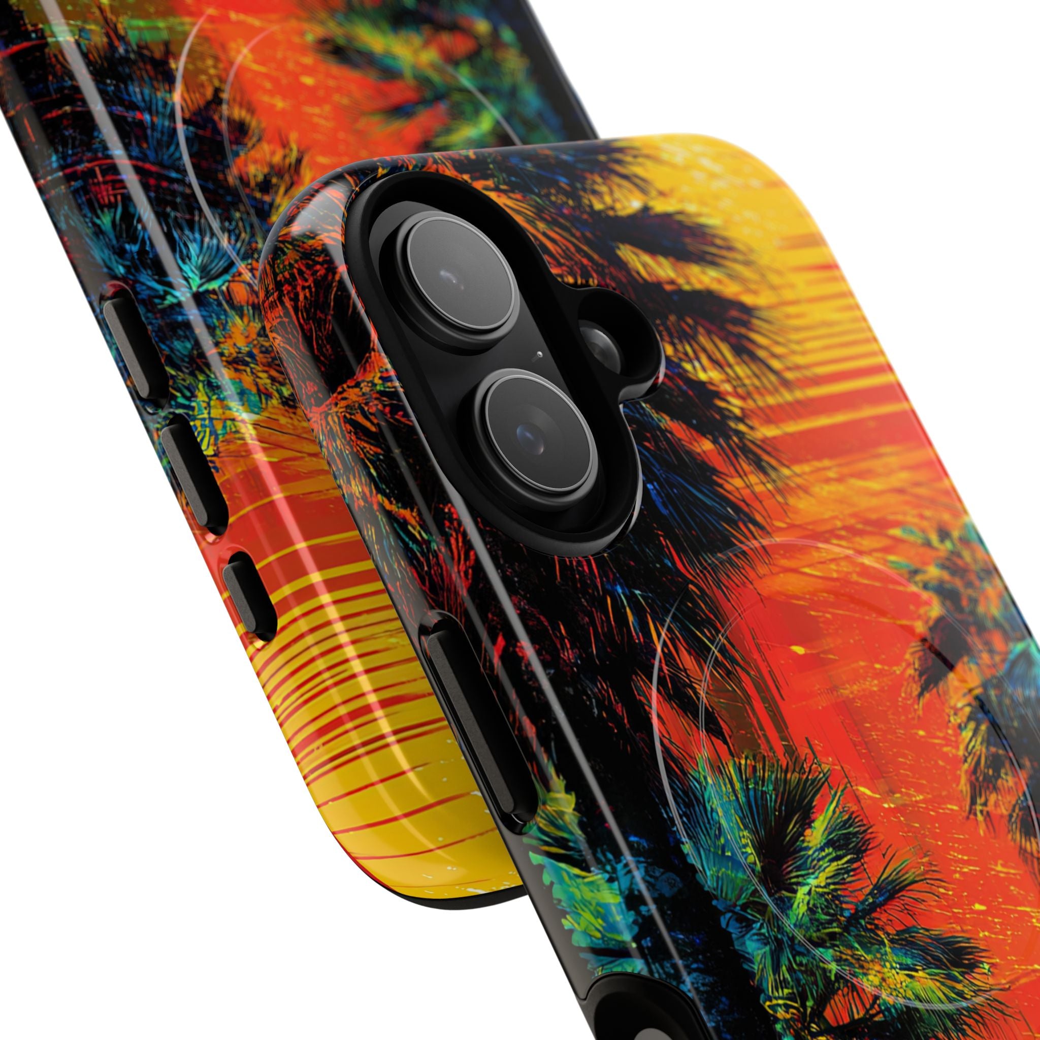 Tropical Sunburst iPhone 17 Case - Tough+ - CASE•BOB