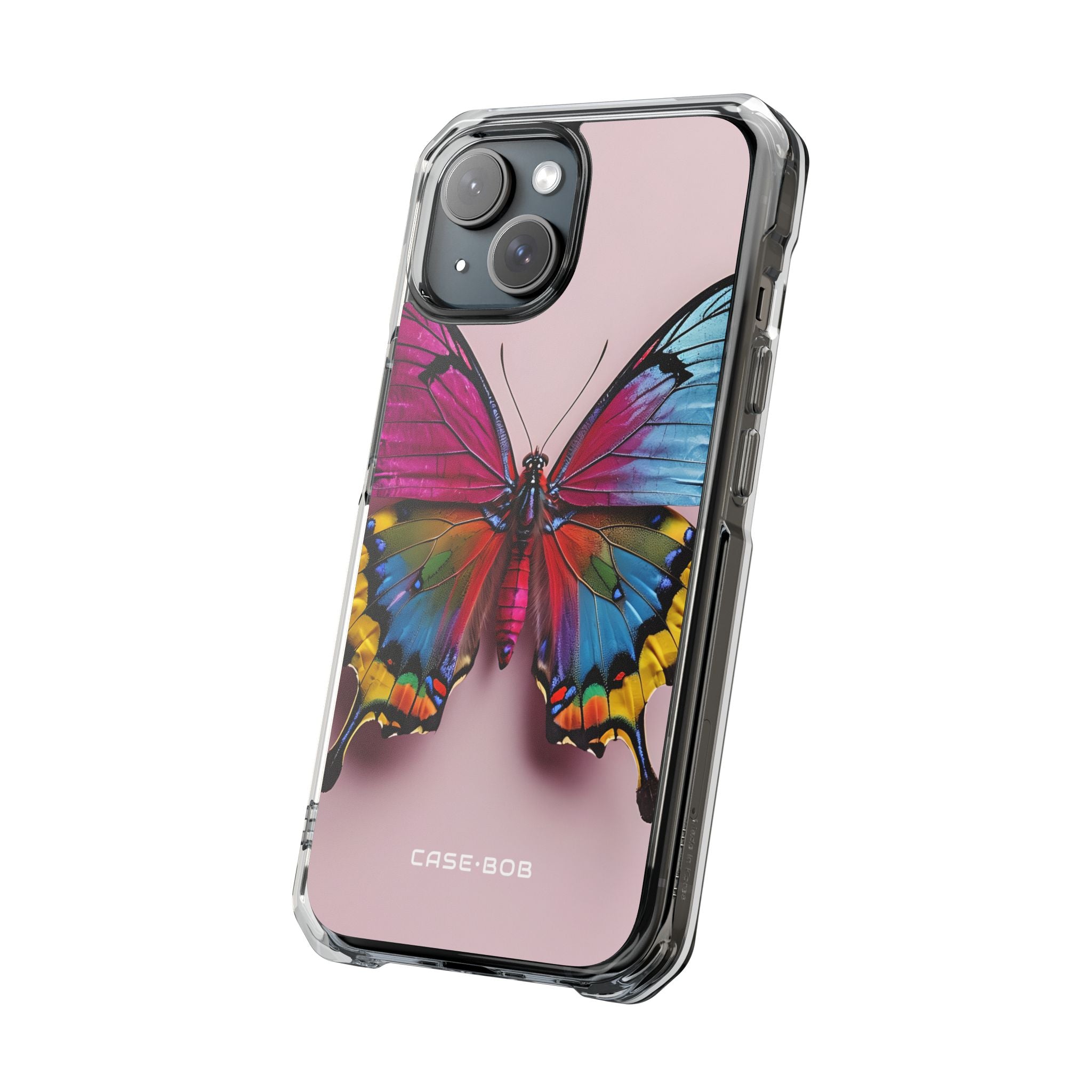 Vivid Butterfly iPhone 15 Case - Impact