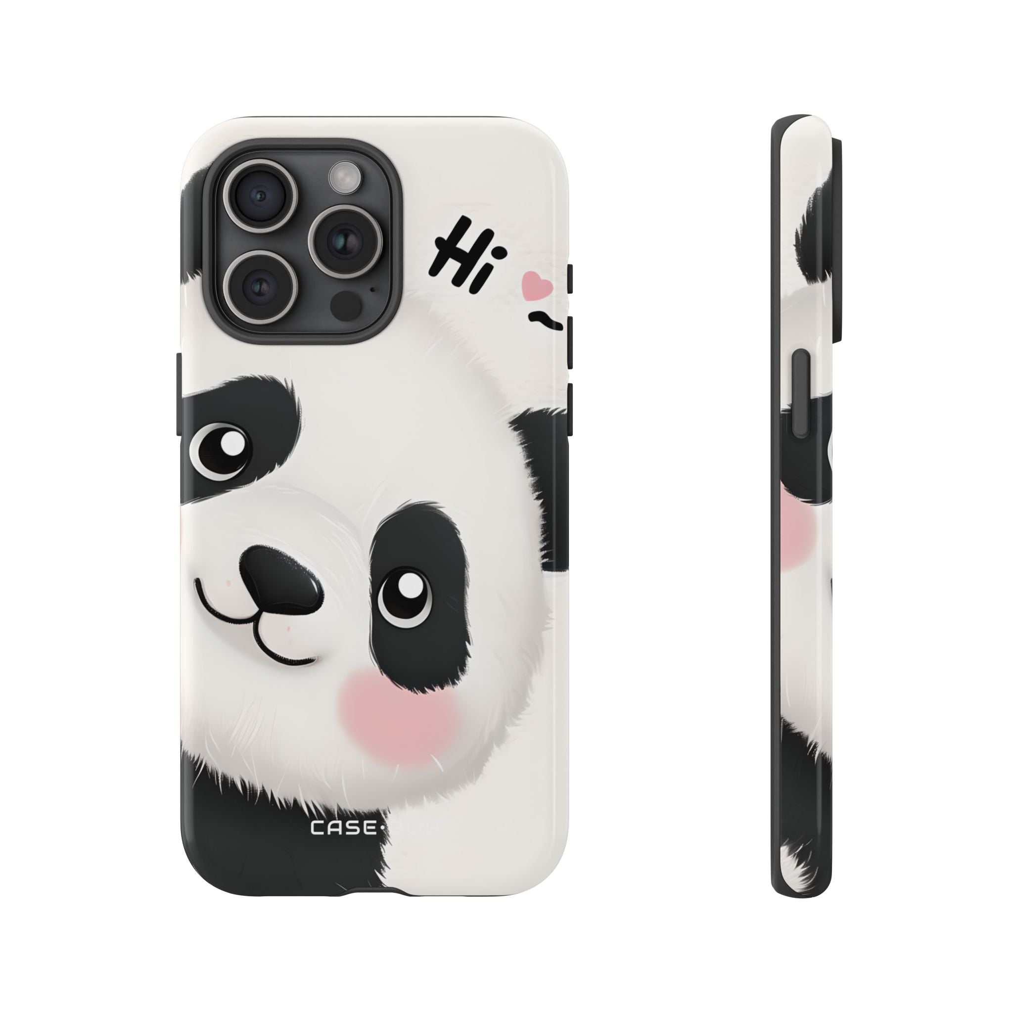 Panda Glow iPhone 15 Pro Max Case - Tough