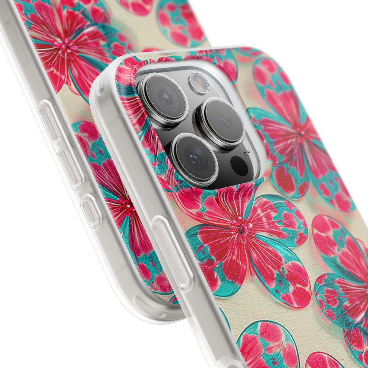 Lucite Jelly Bloom · Lite Phone Case for iPhone · Pink