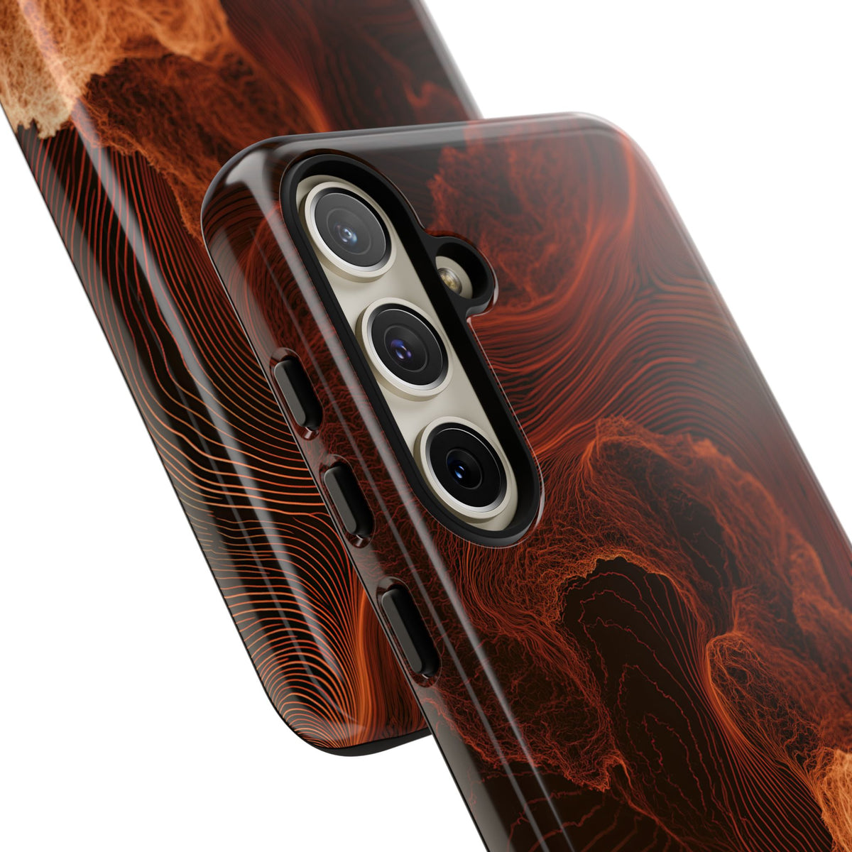Amber Filament · Tough Phone Case for Samsung · Orange