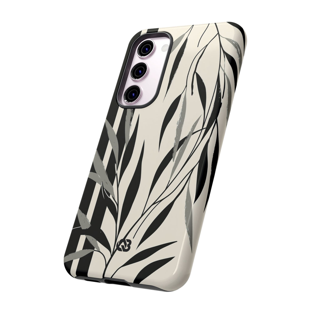 Linear Willow Study · Tough Phone Case for Samsung · Beige