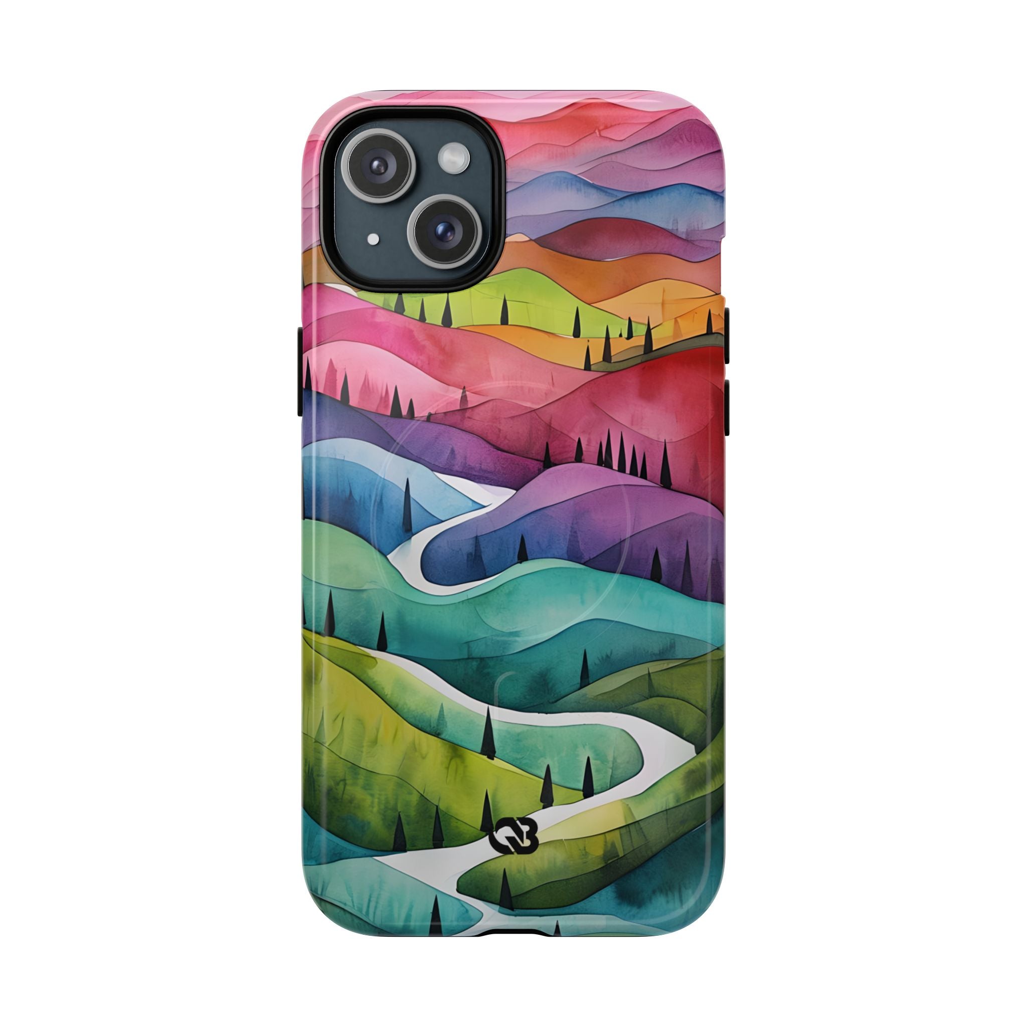 Fluid Rainbow Ridge · Tough+ Telefoncover til iPhone · Magsafe