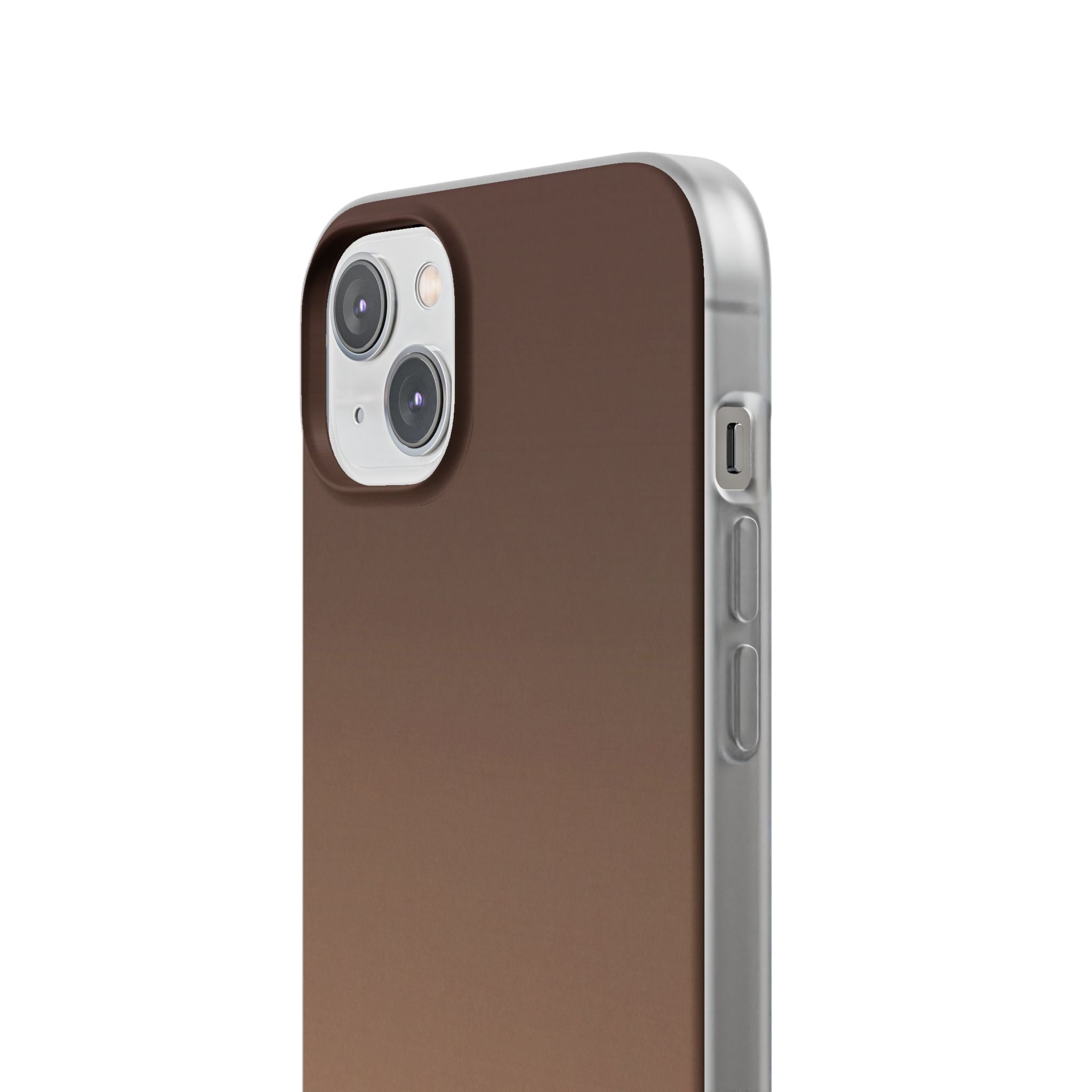 Brown Lite Phone Case for iPhone - Smoked Caramel Fade