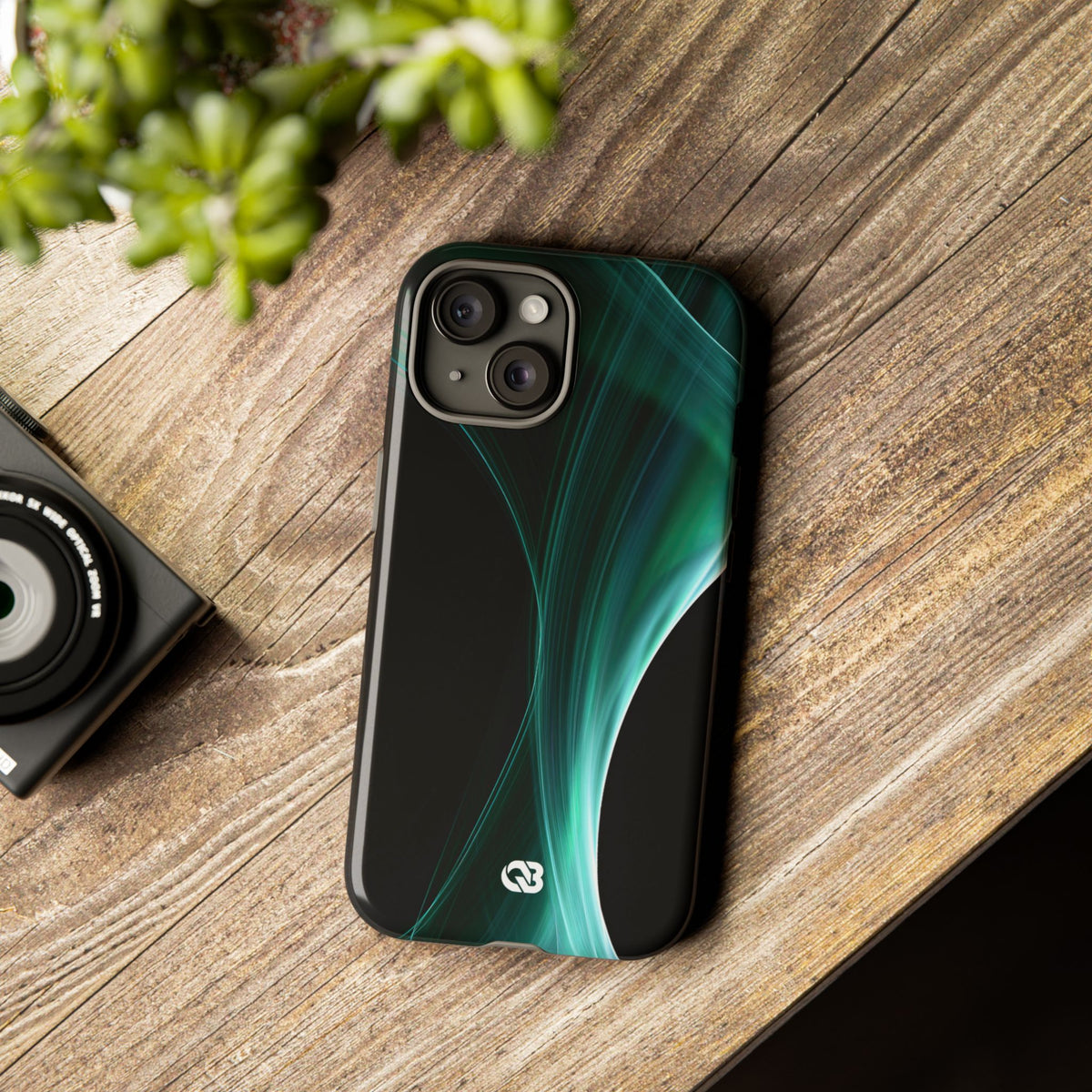 Emerald Lumen · Tough Phone Case for iPhone · Green