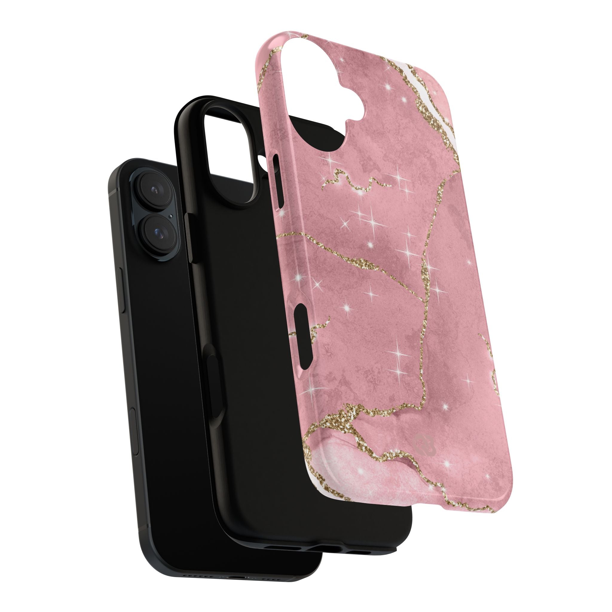 Rose Sparkle Marble · Tough Phone Case for iPhone