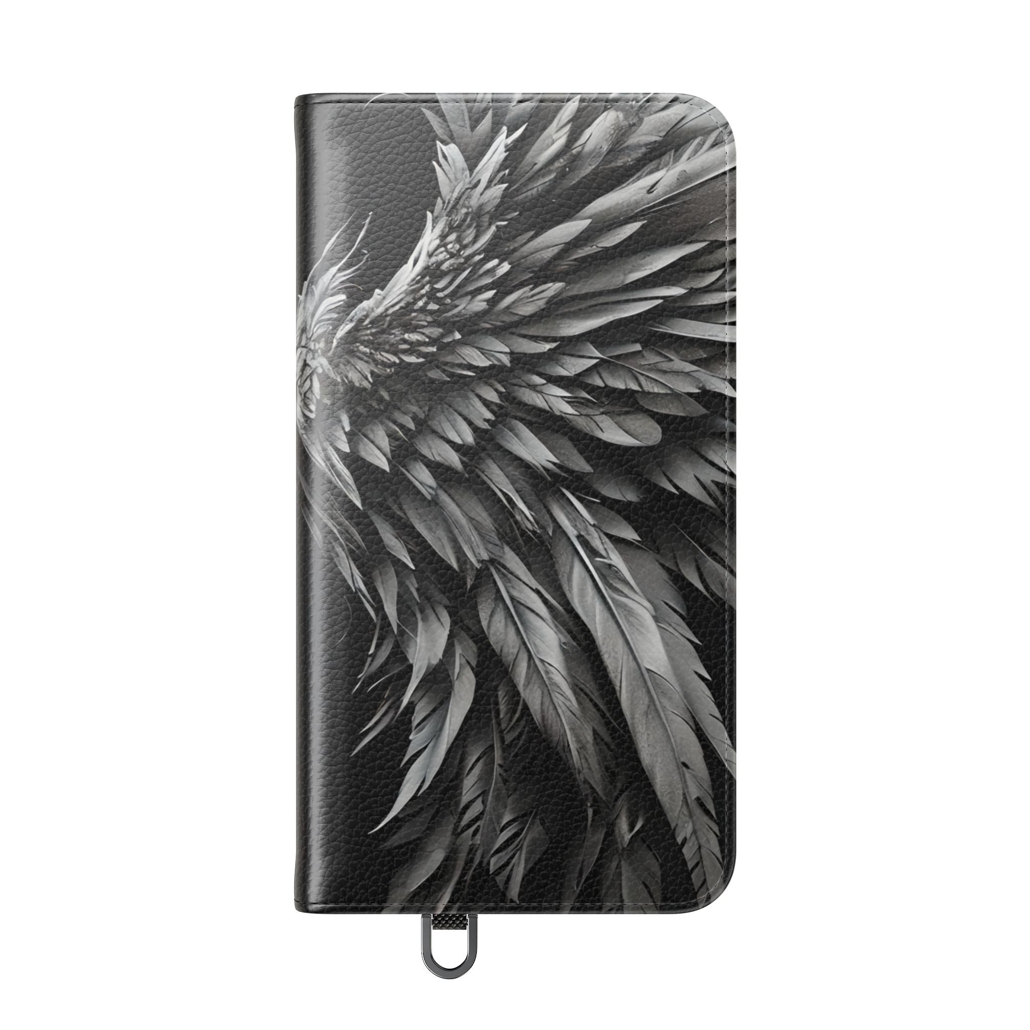 Crimson Silver Wings - Samsung S24 Plus Case - Wallet