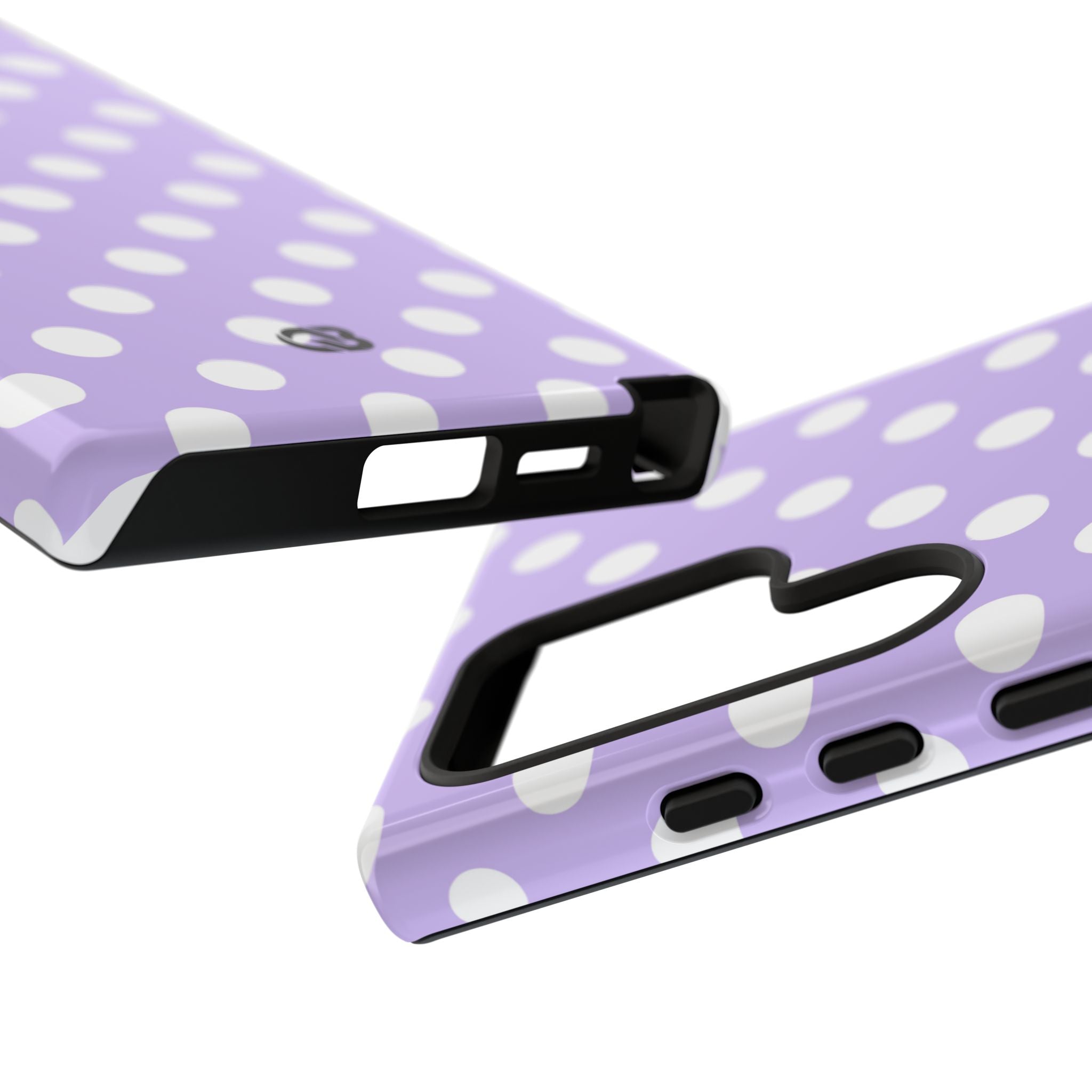 Lavender Polka Grid · Tough Θήκη για Samsung