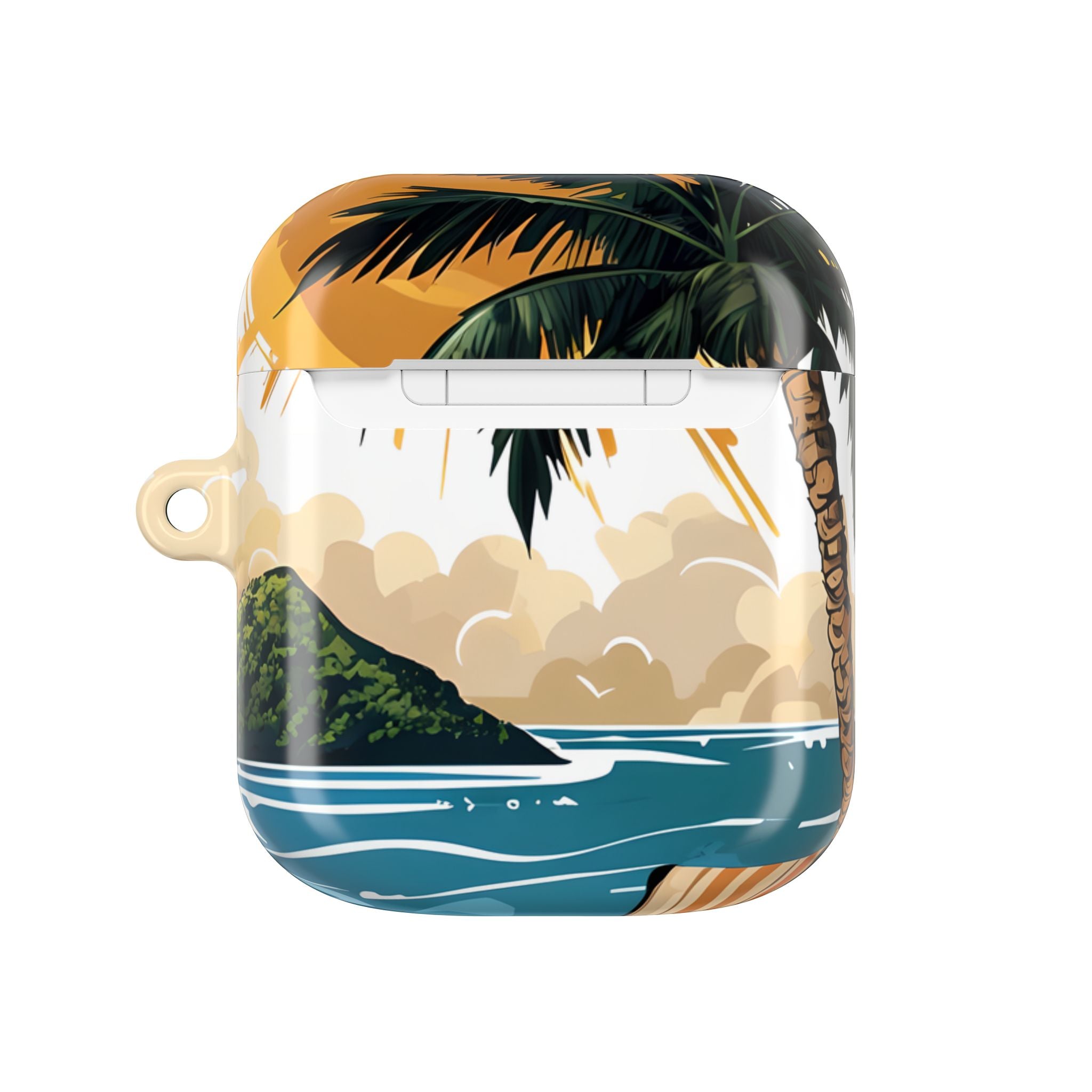 Palm Sunscape - AirPods Case