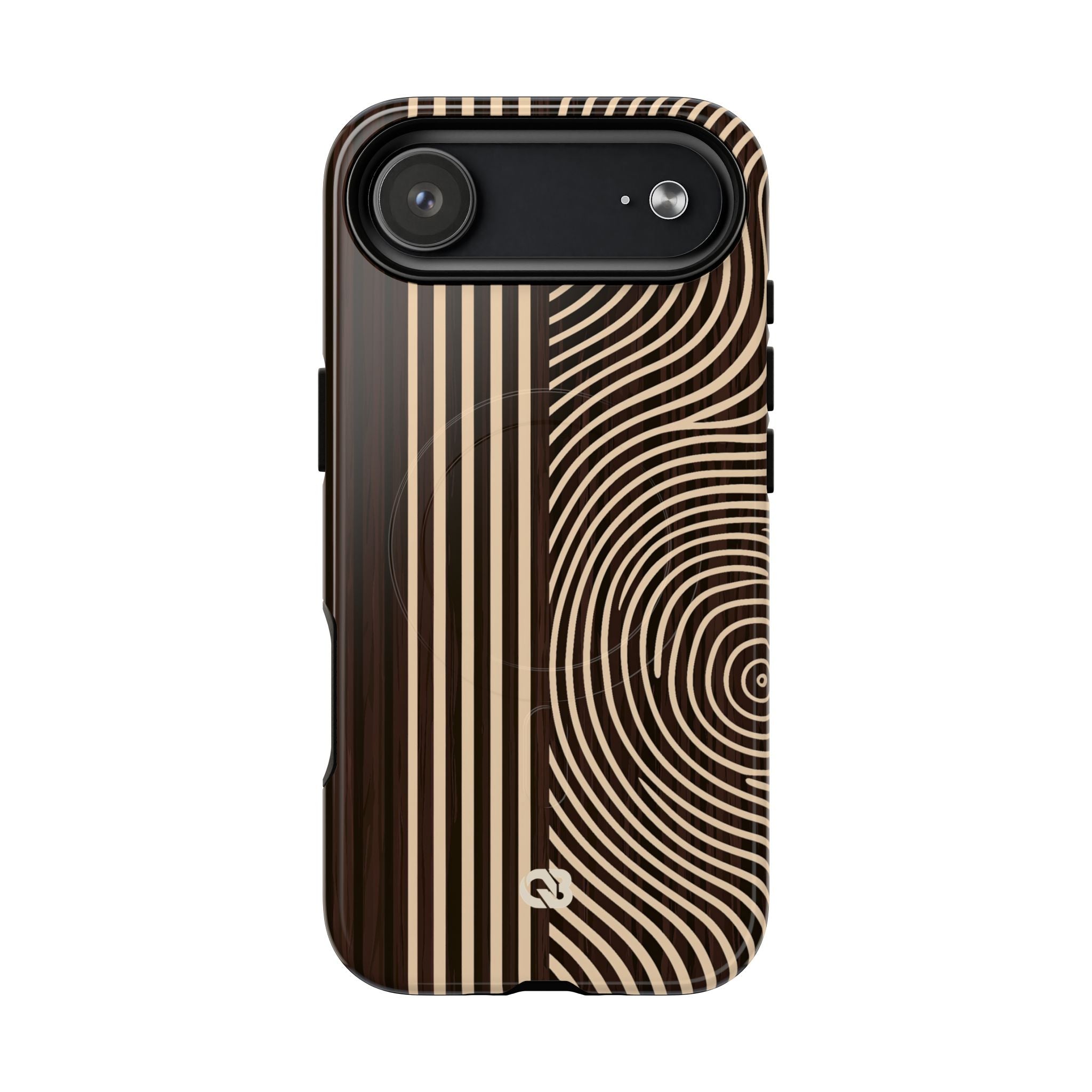 Brown Tough 2.0 Magsafe Phone Case for iPhone - Espresso Sand Ridge