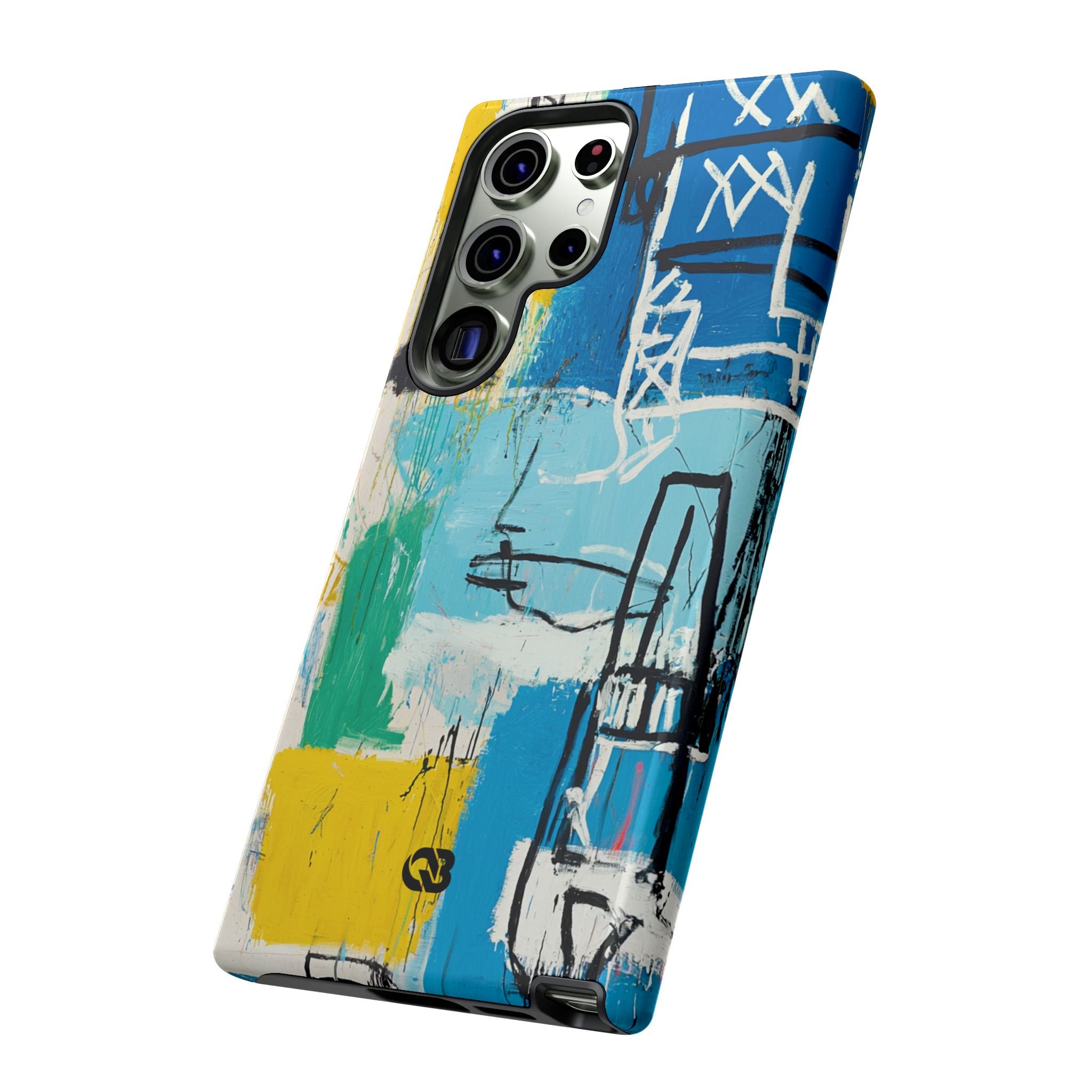 Azure Urban Scribble · Tough Phone Case for Samsung