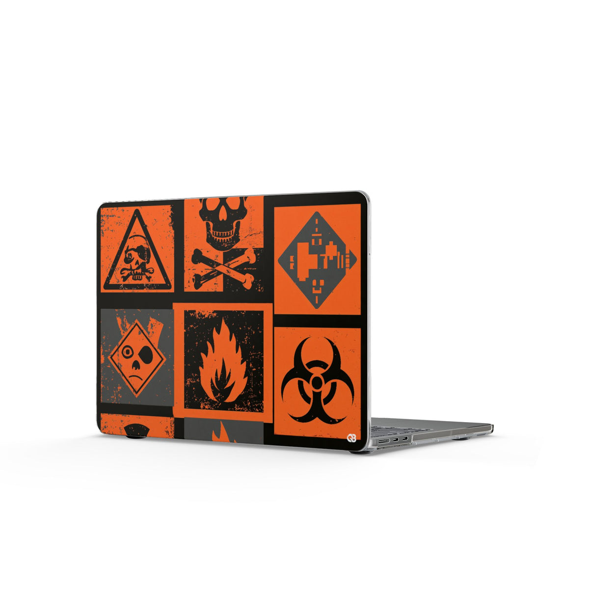 Urban Hazard · Clear Hard Case for MacBook · Orange