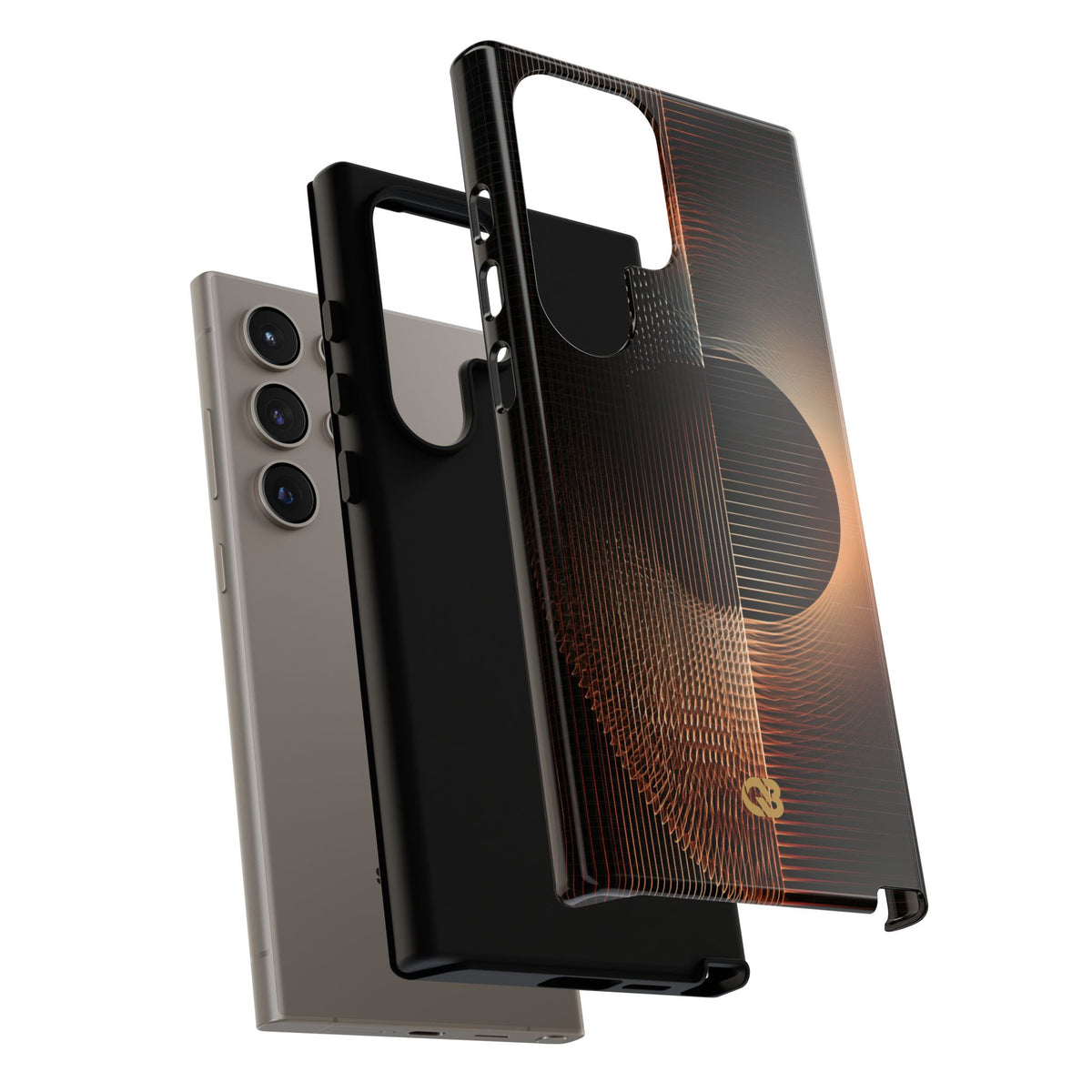 Amber Meridian · Tough Phone Case for Samsung · Black