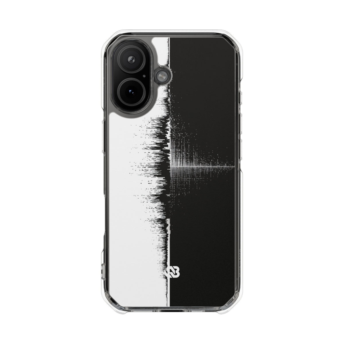 Orbital Horizon · Clear Impact Magnetic Phone Case for iPhone · Black