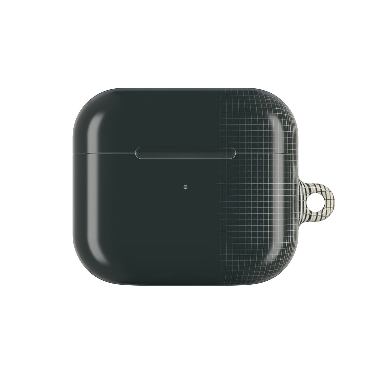 Modular Grid Shift · Hard Case for AirPods & AirPods Pro · Grey