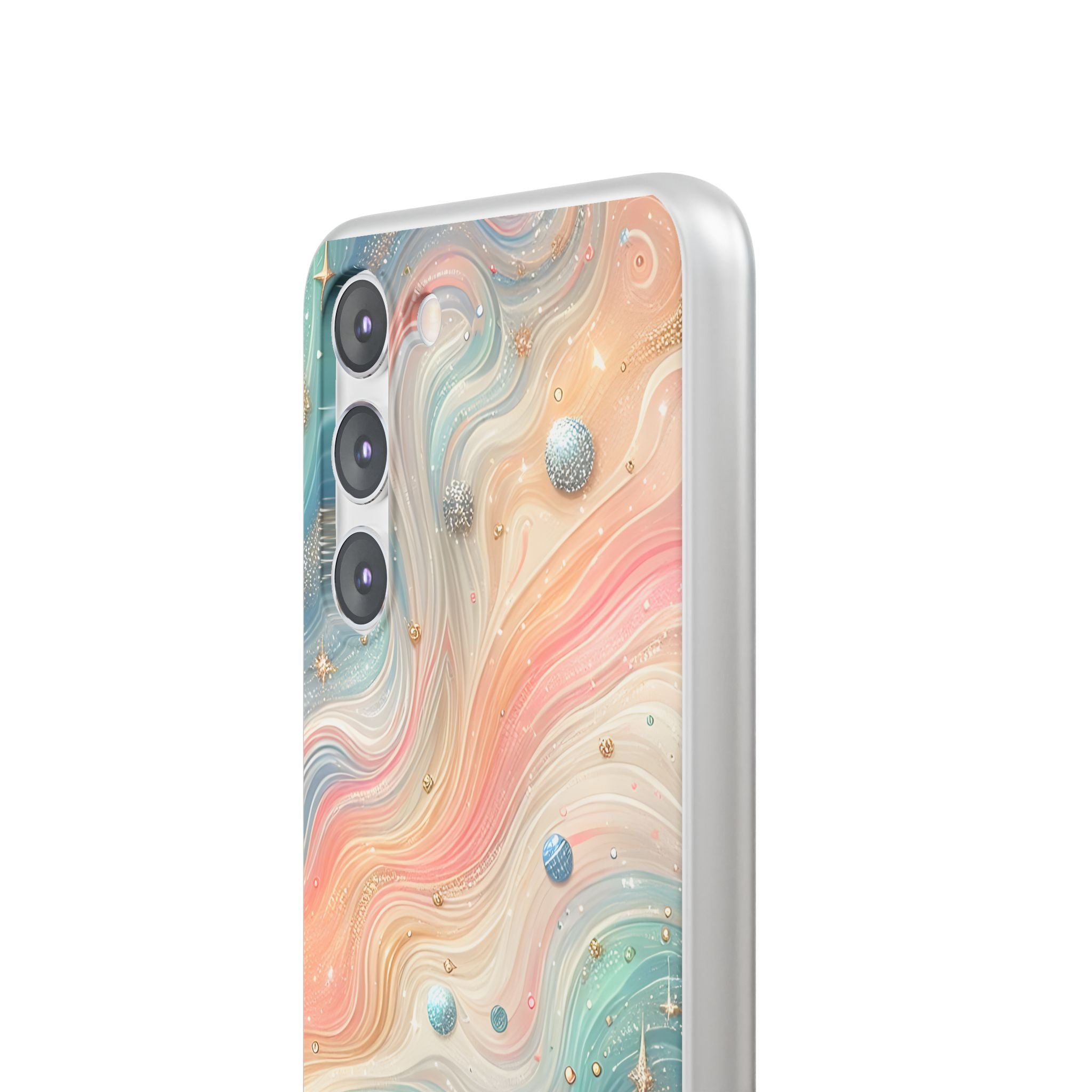 Irisierende Wirbel Samsung S23 Plus Case - Soft