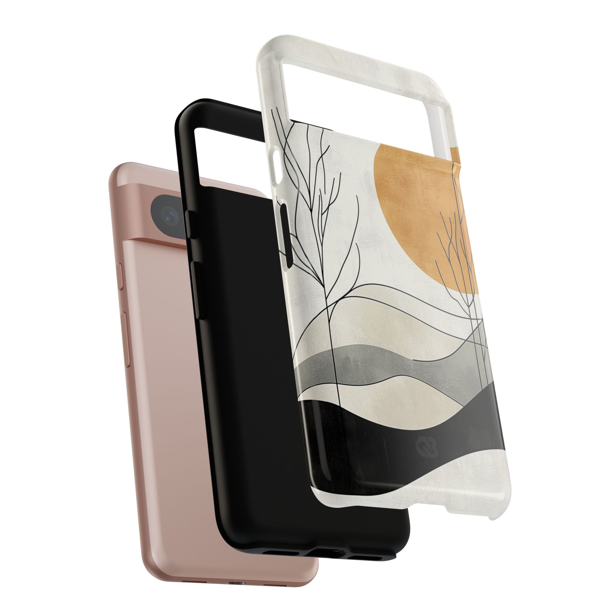 Burnt Horizon Lines · Tough Phone Case for Google Pixel