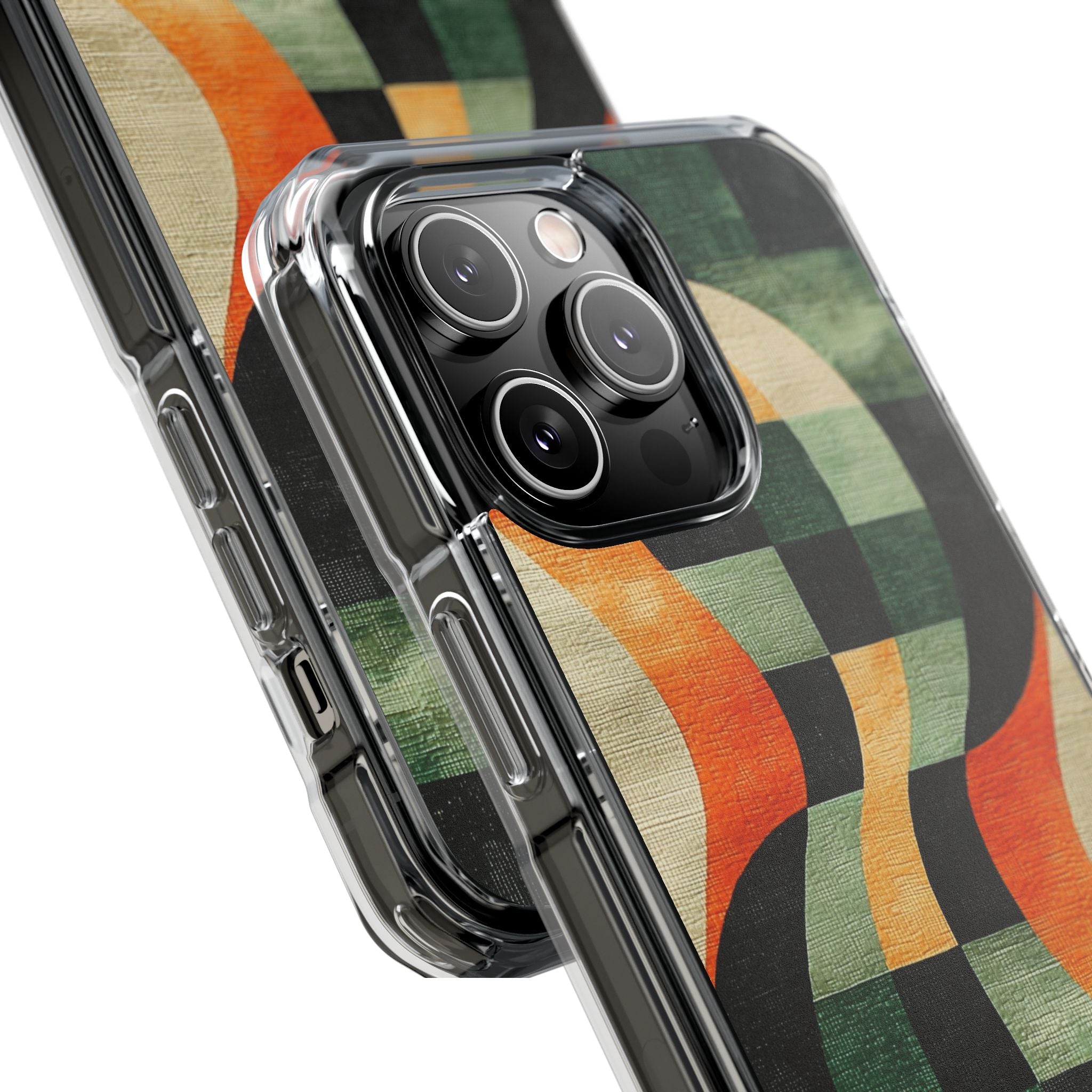 Burnt Orange Curve · Impact Handyhülle für iPhone · Magsafe