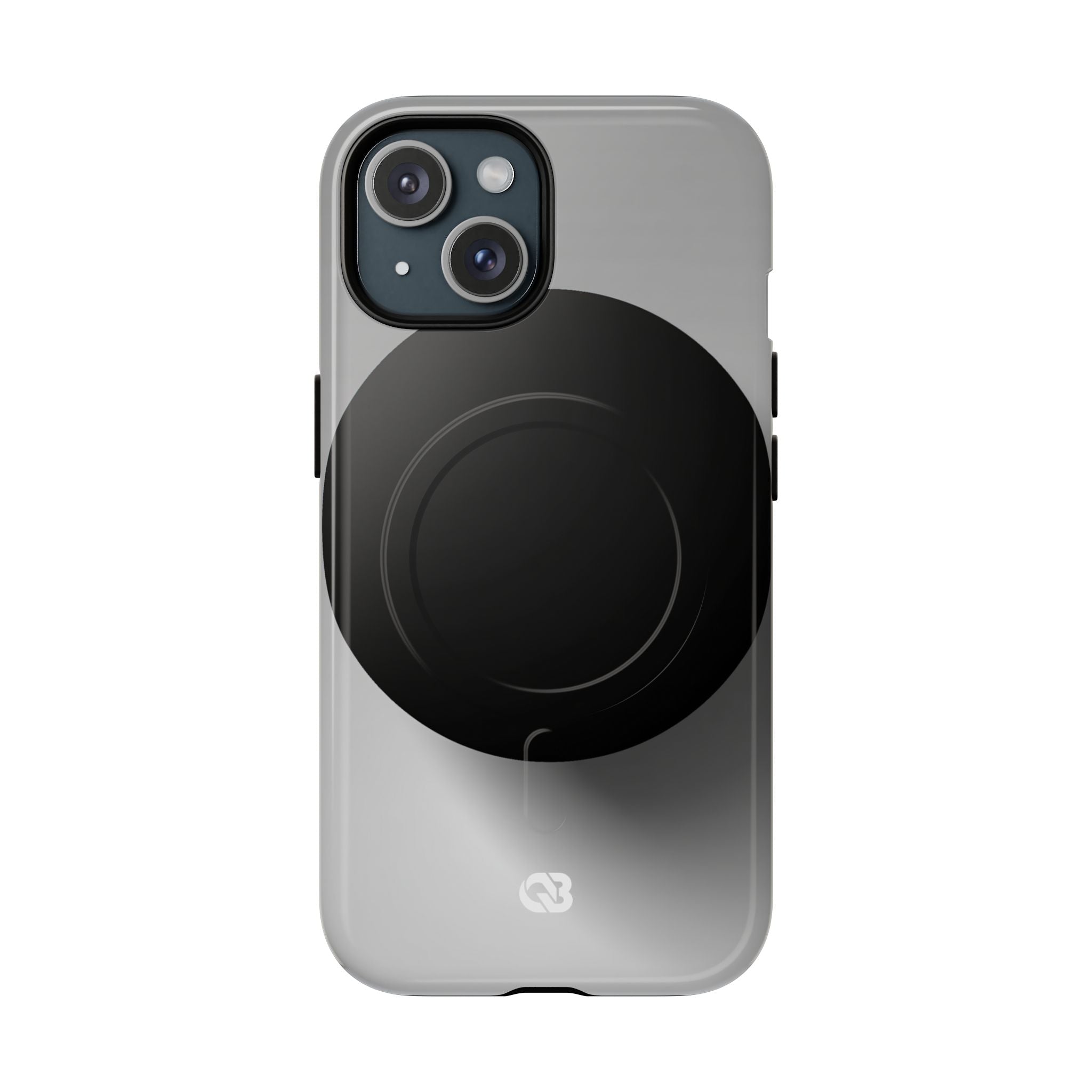 Grey Tough 2.0 Magsafe Phone Case for iPhone - Matte Onyx Sphere