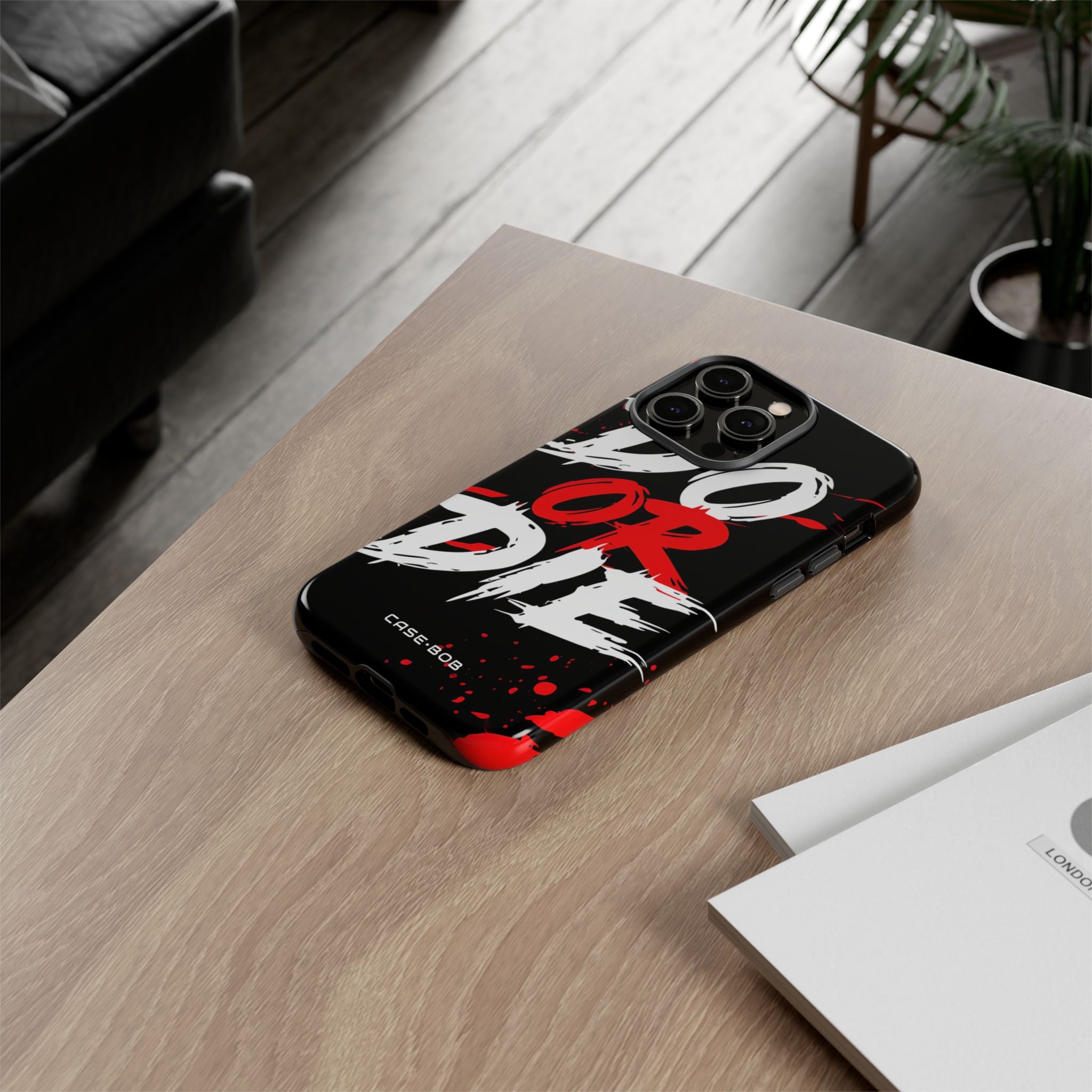 Do Or Die Splatter iPhone 14 Pro Max Case - Tough