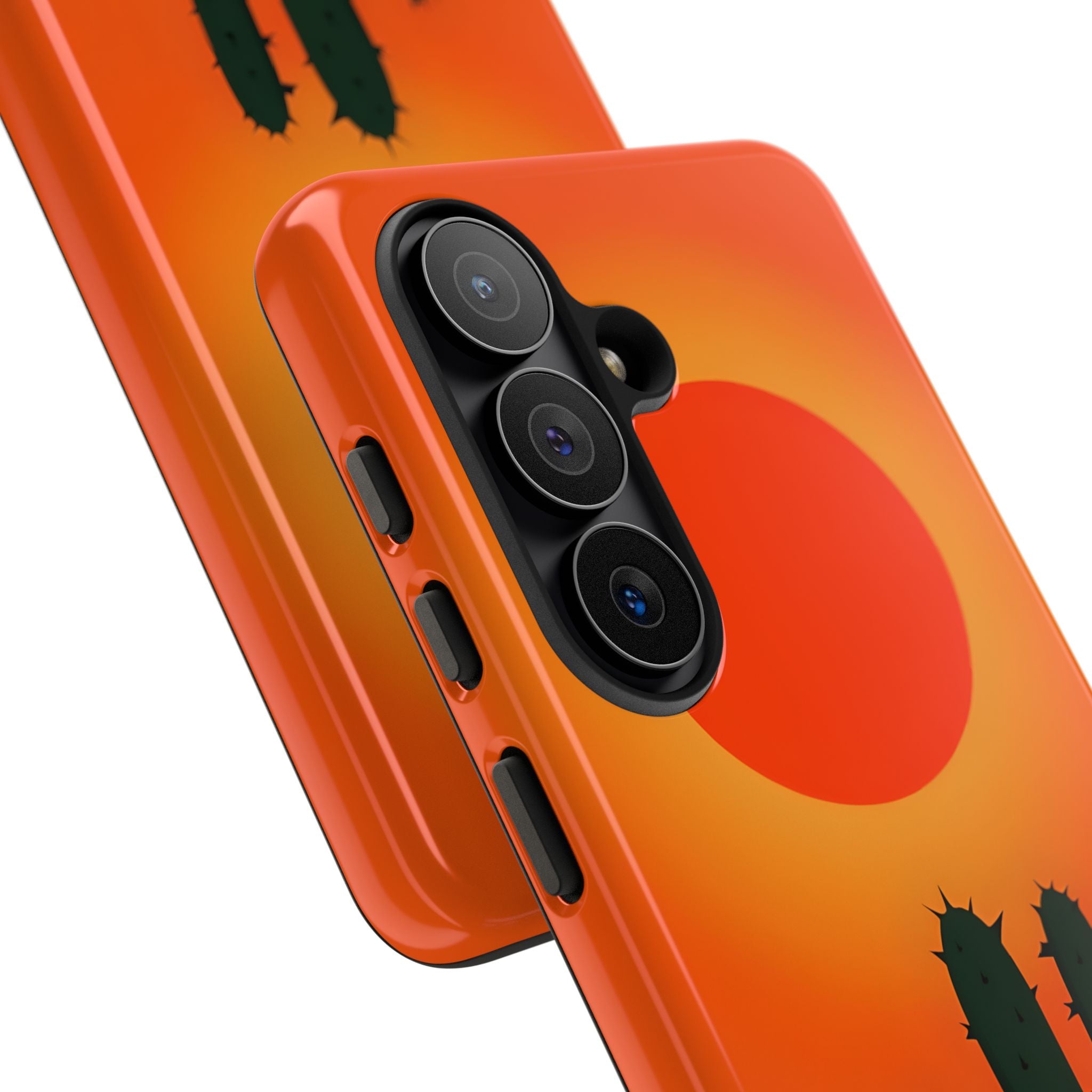 Scorched Saguaro Sunset · Tough Phone Case for Samsung