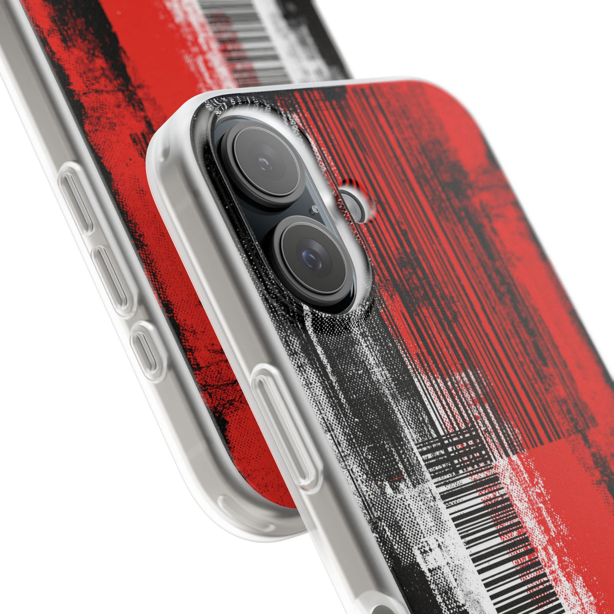 Distorted Barcode · Lite Phone Case for iPhone · Black