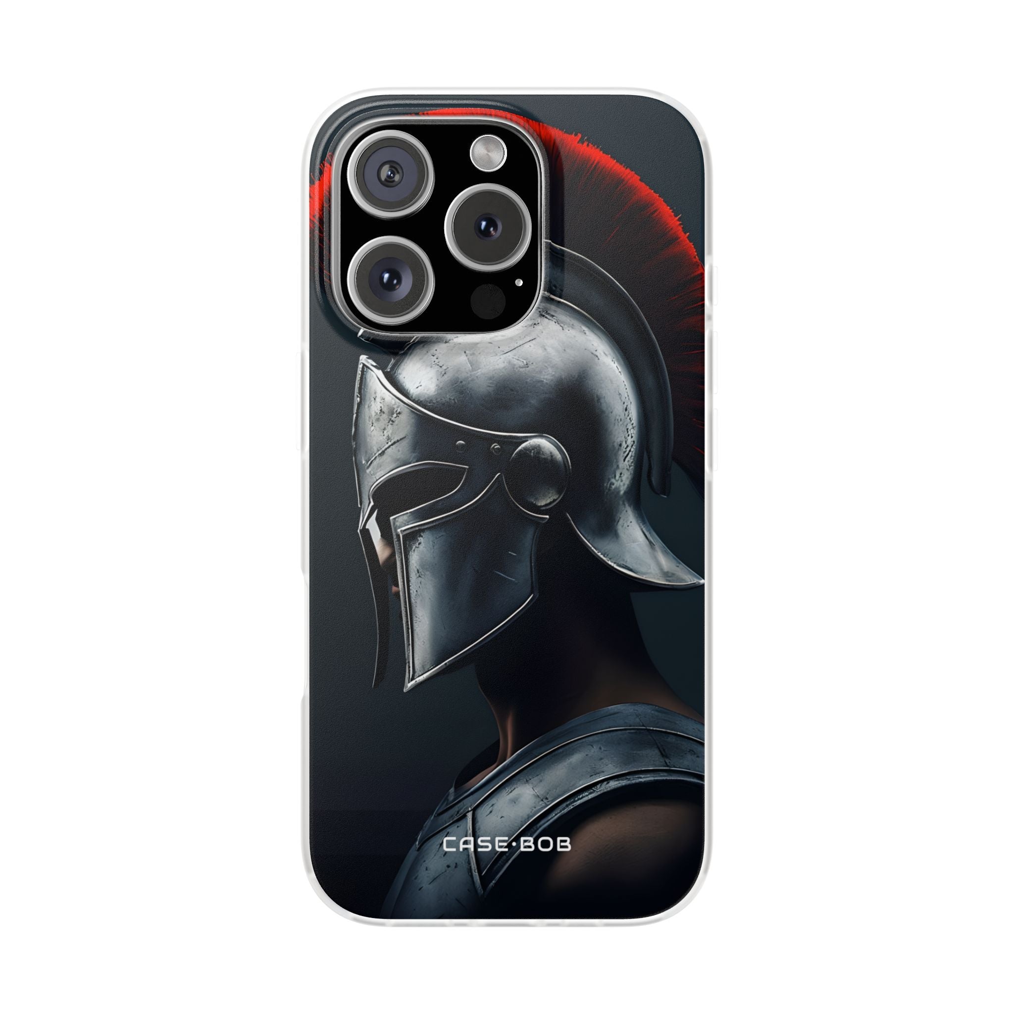 Sølv Centurion iPhone 16 Pro Cover - Blød