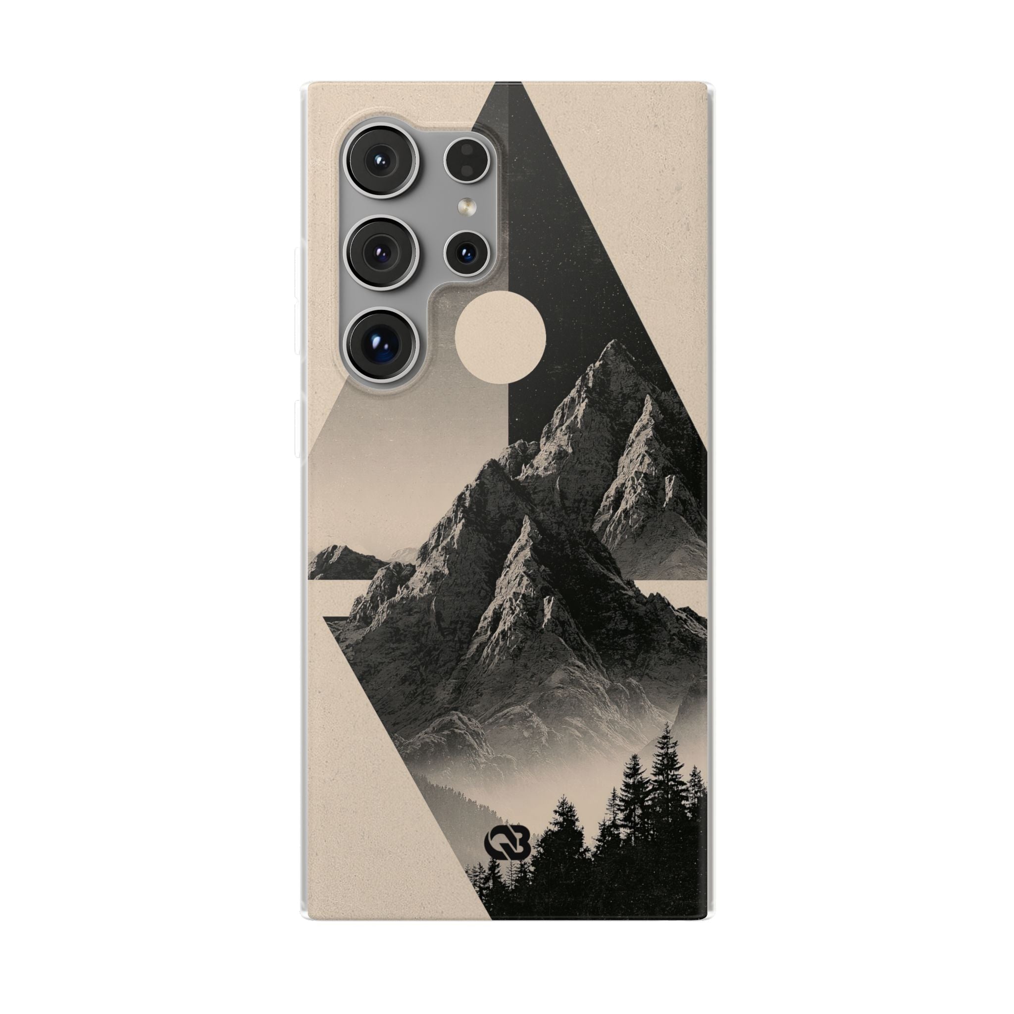 Beige Lite Phone Case for Samsung - Obsidian Summit Parchment