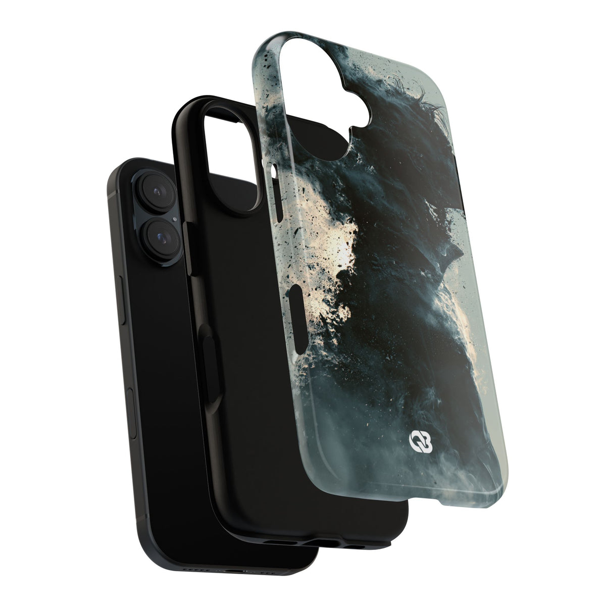 Ashen Dissolution · Tough Phone Case for iPhone · Black