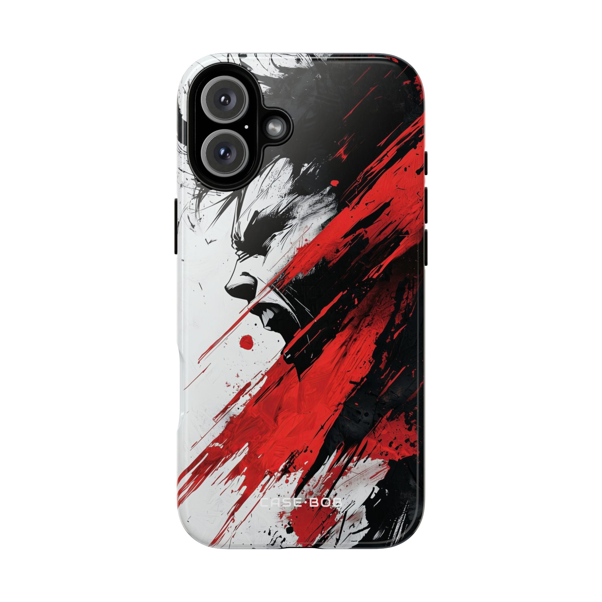 Shouting Profile Crimson iPhone 16 Plus Case - Tough