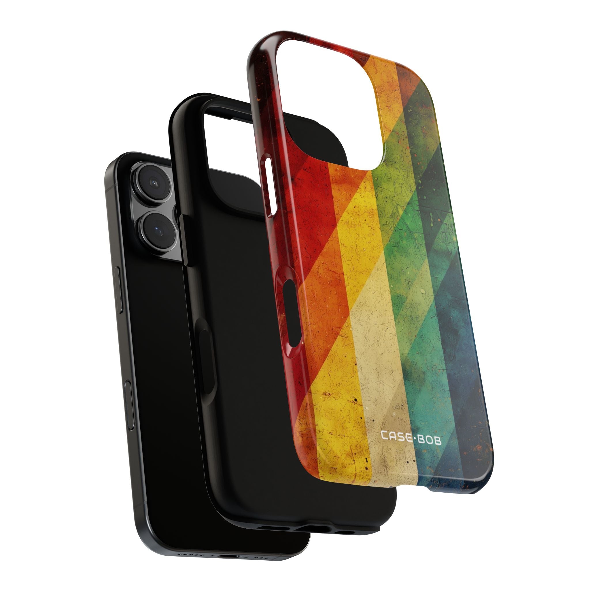 Seven Stripe Fade iPhone 16 Pro Case - Tough