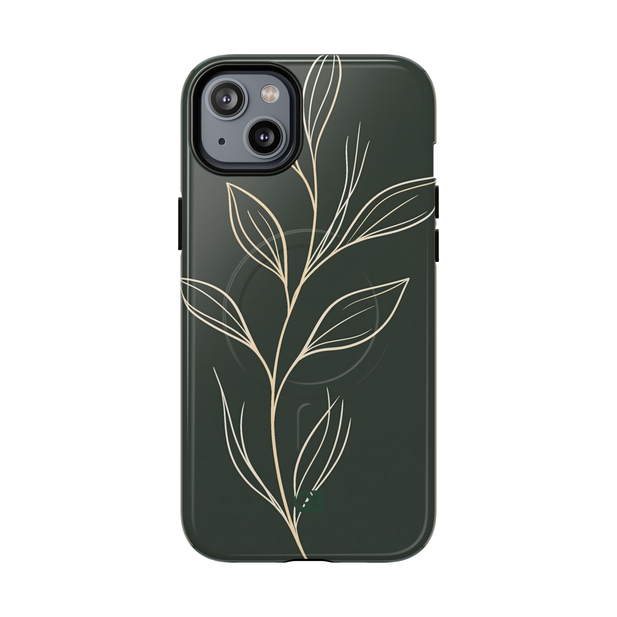 Green Tough 2.0 Magsafe Phone Case for iPhone - Deep Moss Willow